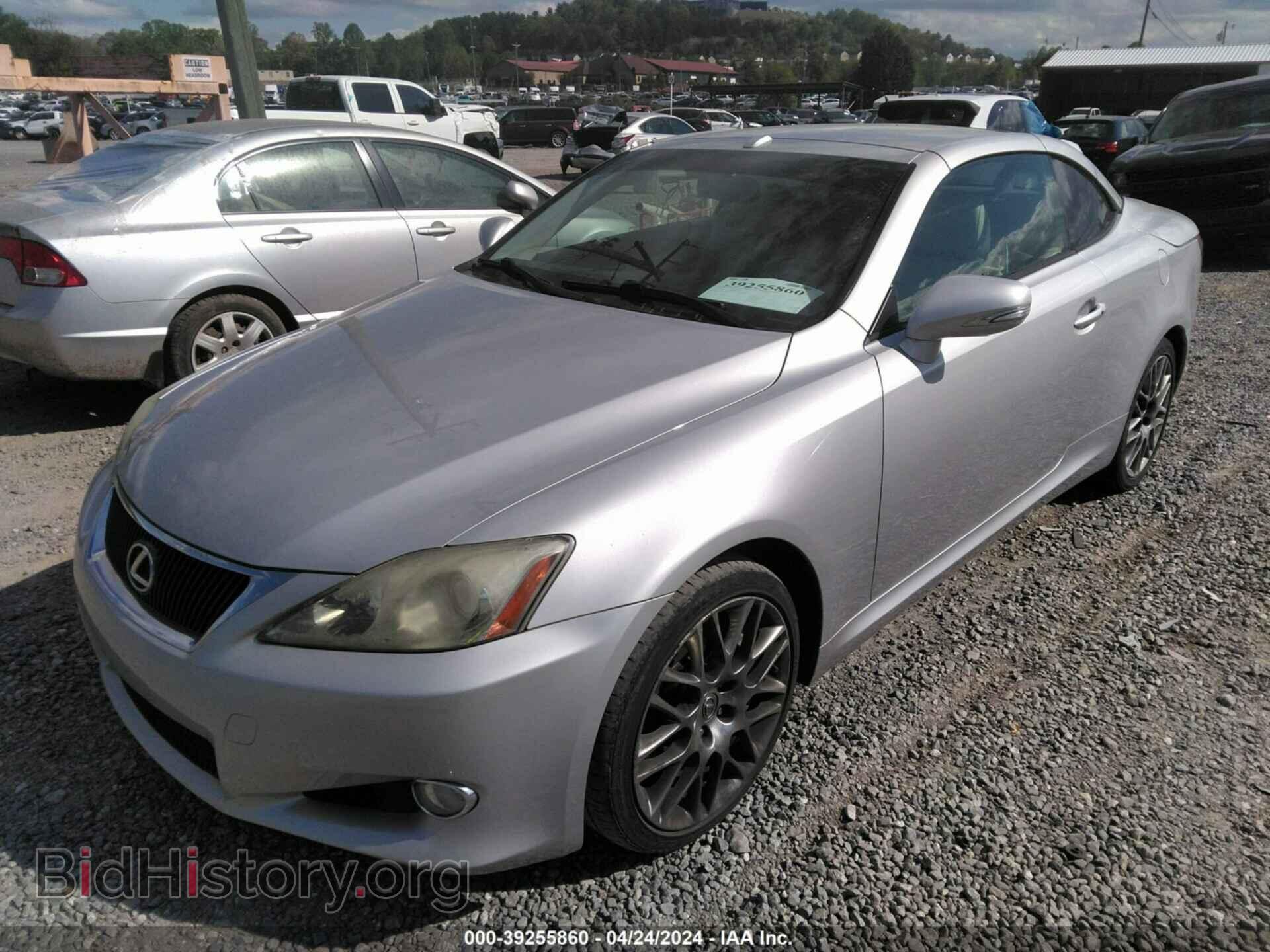 2010 LEXUS IS 350C - VIN: JTHFE2C22A2500346 - Фото 2