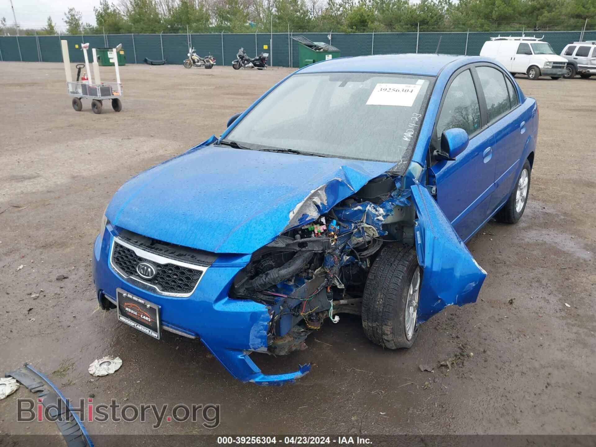 2010 KIA RIO - VIN: KNADH4A38A6700631 - Фото 2