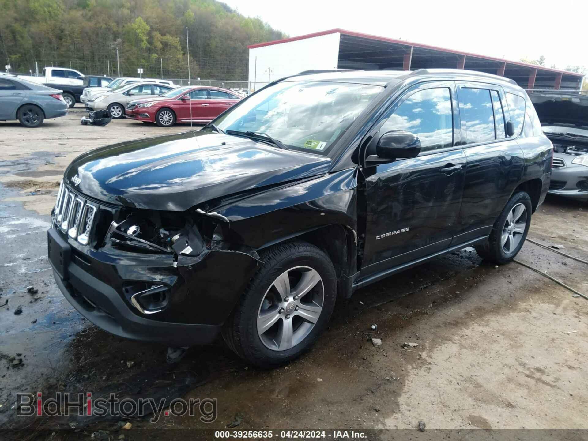 2017 JEEP COMPASS - VIN: 1C4NJDEB6HD165382 - Фото 2