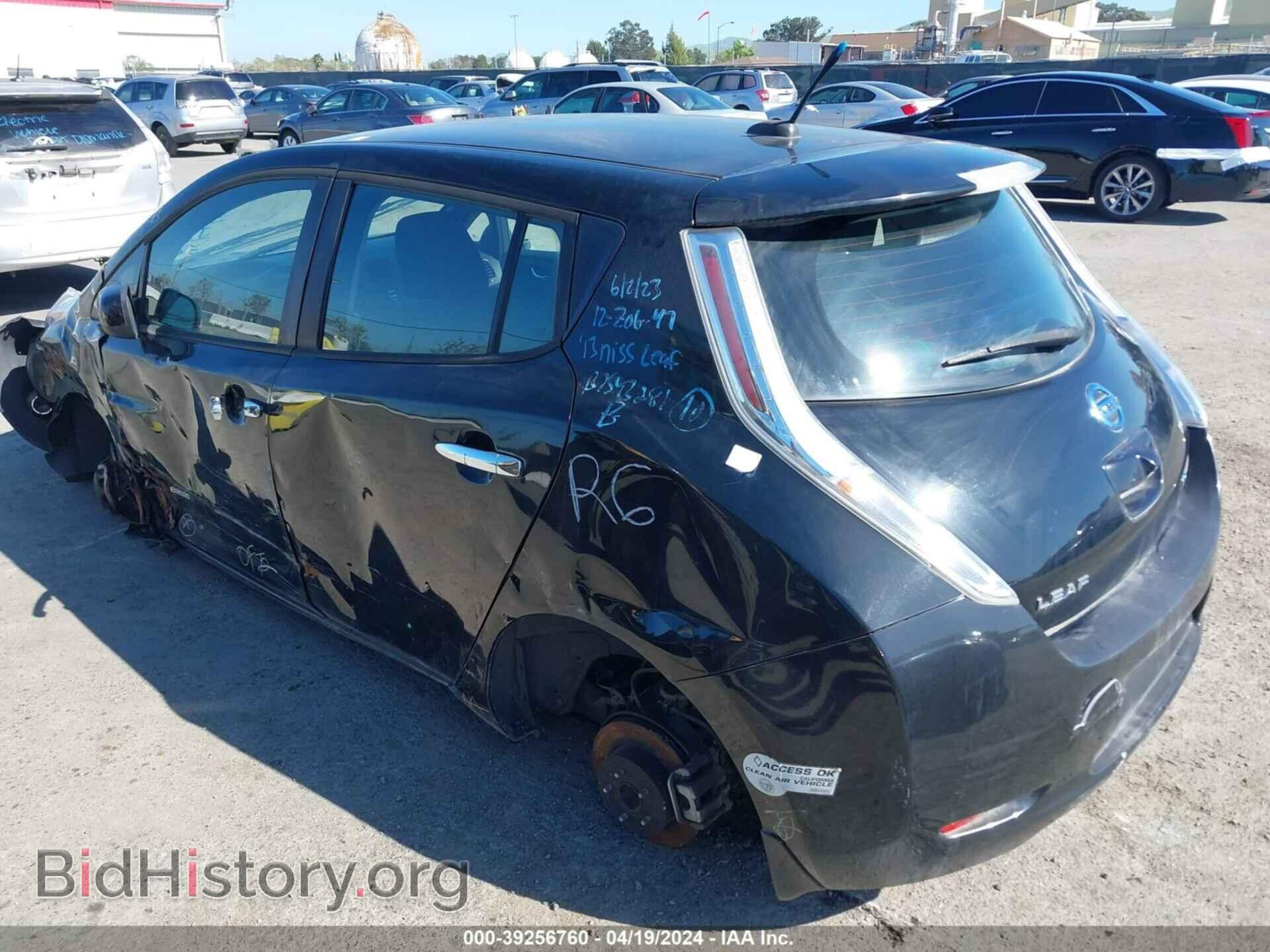 2013 NISSAN LEAF - VIN: 1N4AZ0CP8DC401468 - Фото 3