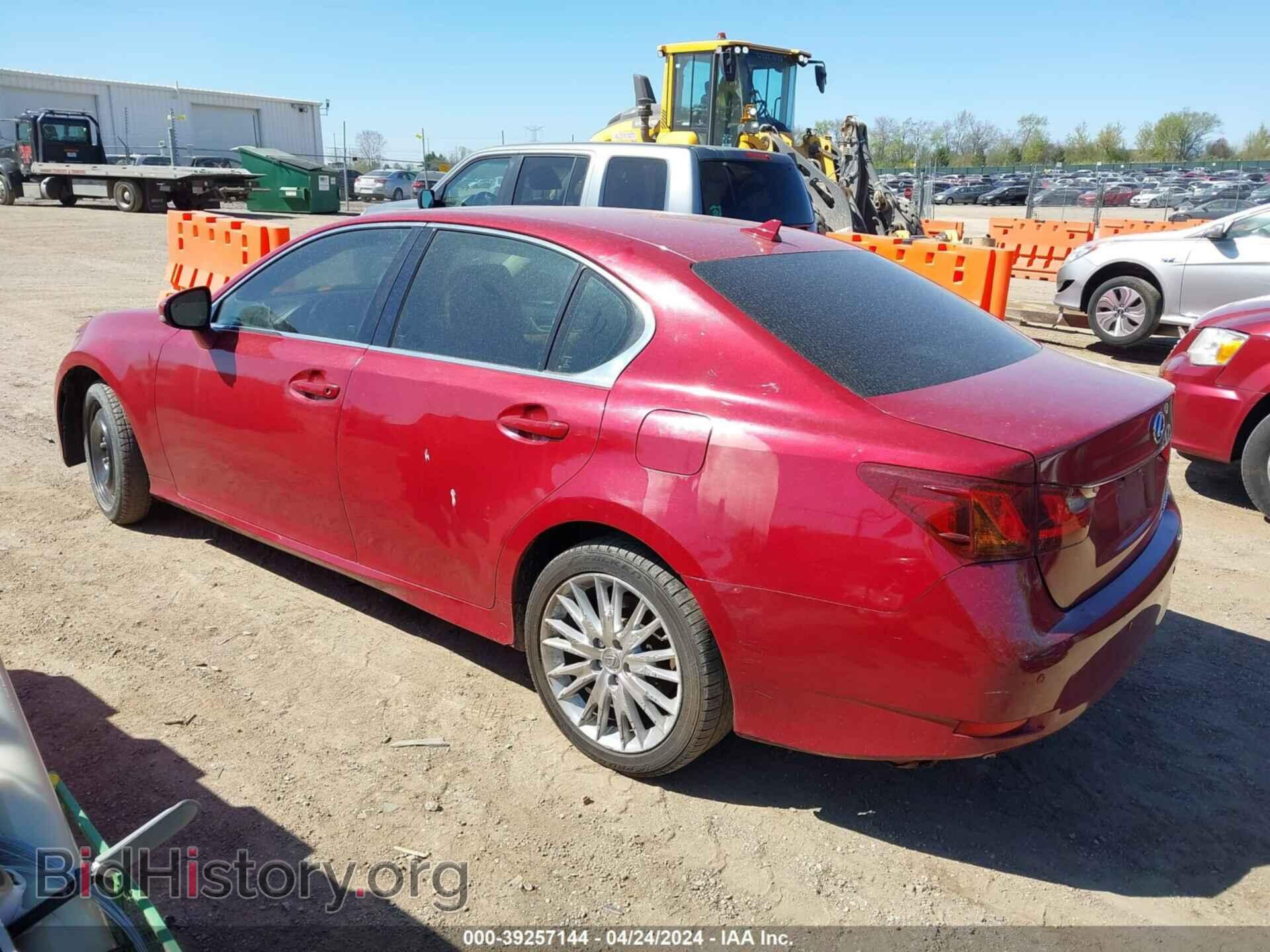 2013 LEXUS GS 350 - VIN: JTHCE1BL4D5006631 - Фото 3