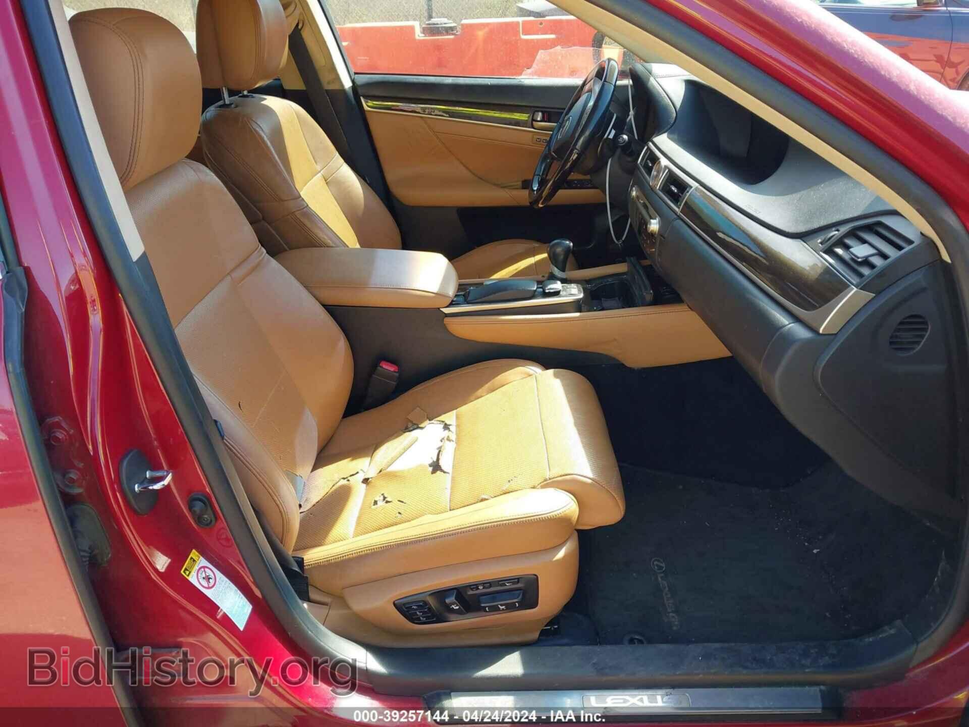 2013 LEXUS GS 350 - VIN: JTHCE1BL4D5006631 - Фото 5