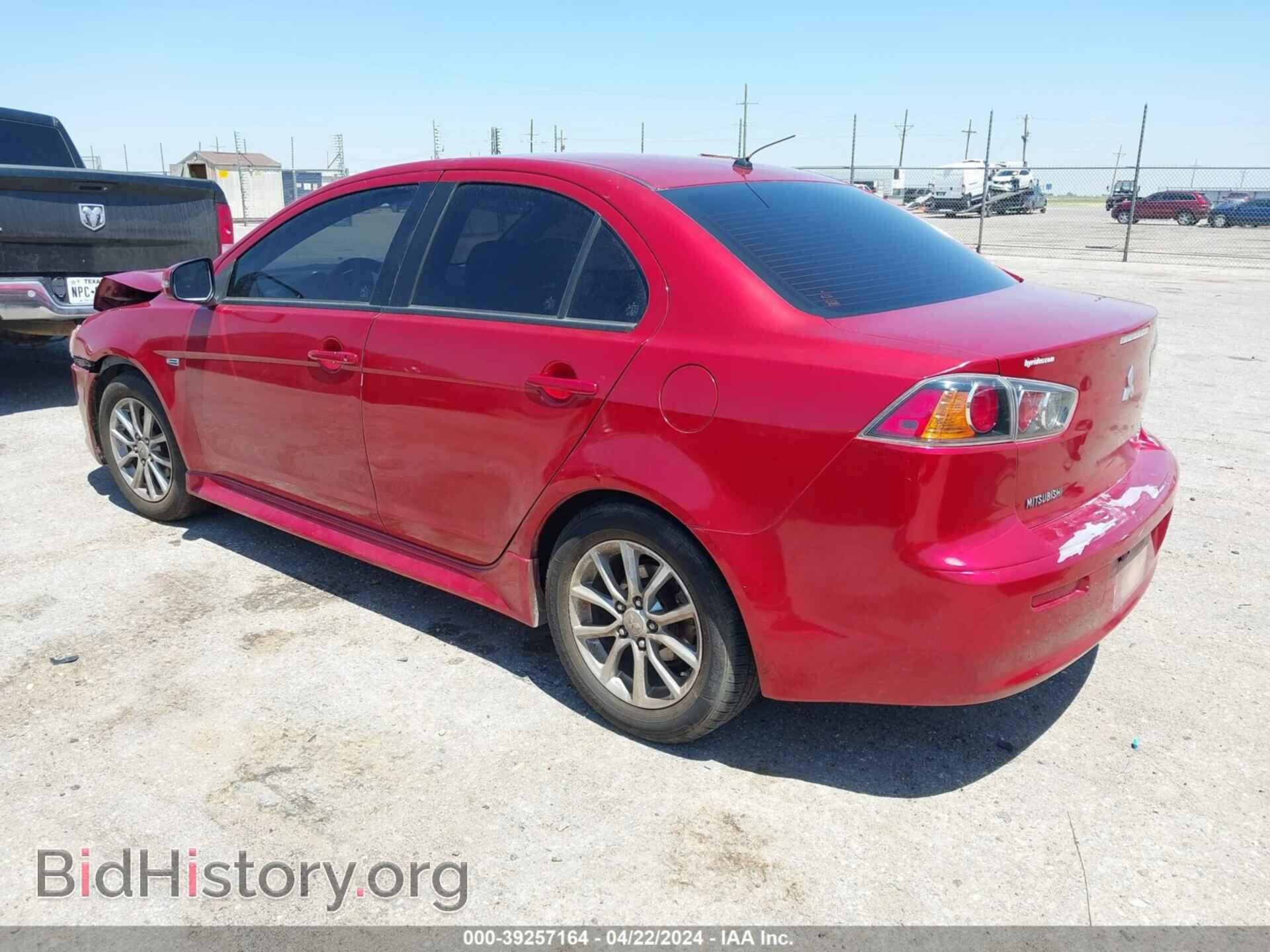 2016 MITSUBISHI LANCER - VIN: JA32U2FU4GU001317 - Фото 3