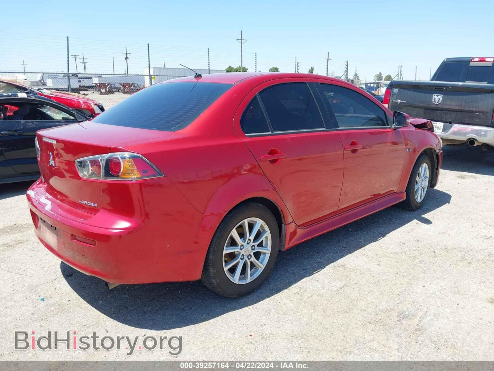 2016 MITSUBISHI LANCER - VIN: JA32U2FU4GU001317 - Фото 4