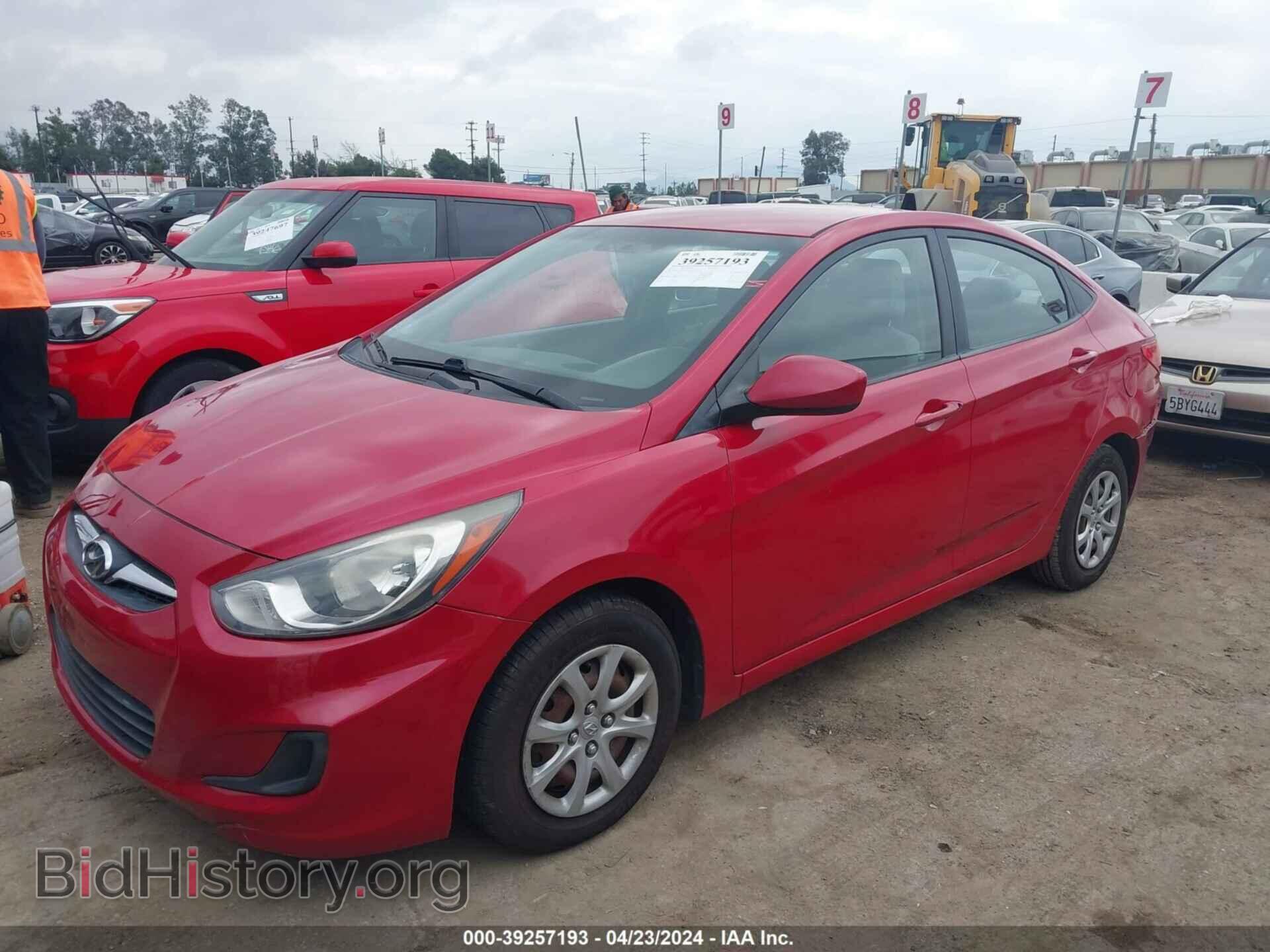 2012 HYUNDAI ACCENT - VIN: KMHCT4AE2CU195260 - Фото 2