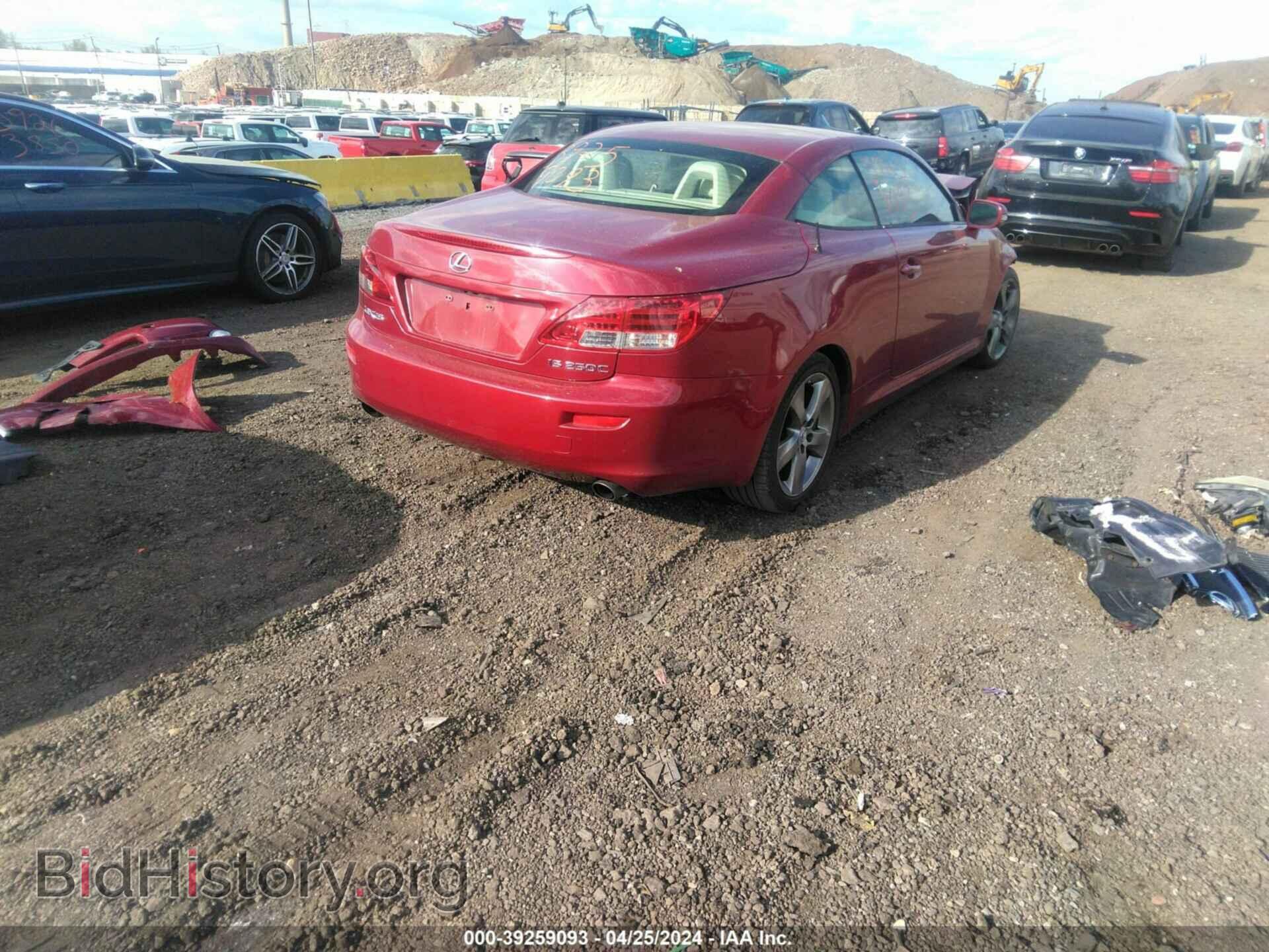 2010 LEXUS IS 250C - VIN: JTHFF2C26A2511749 - Фото 4