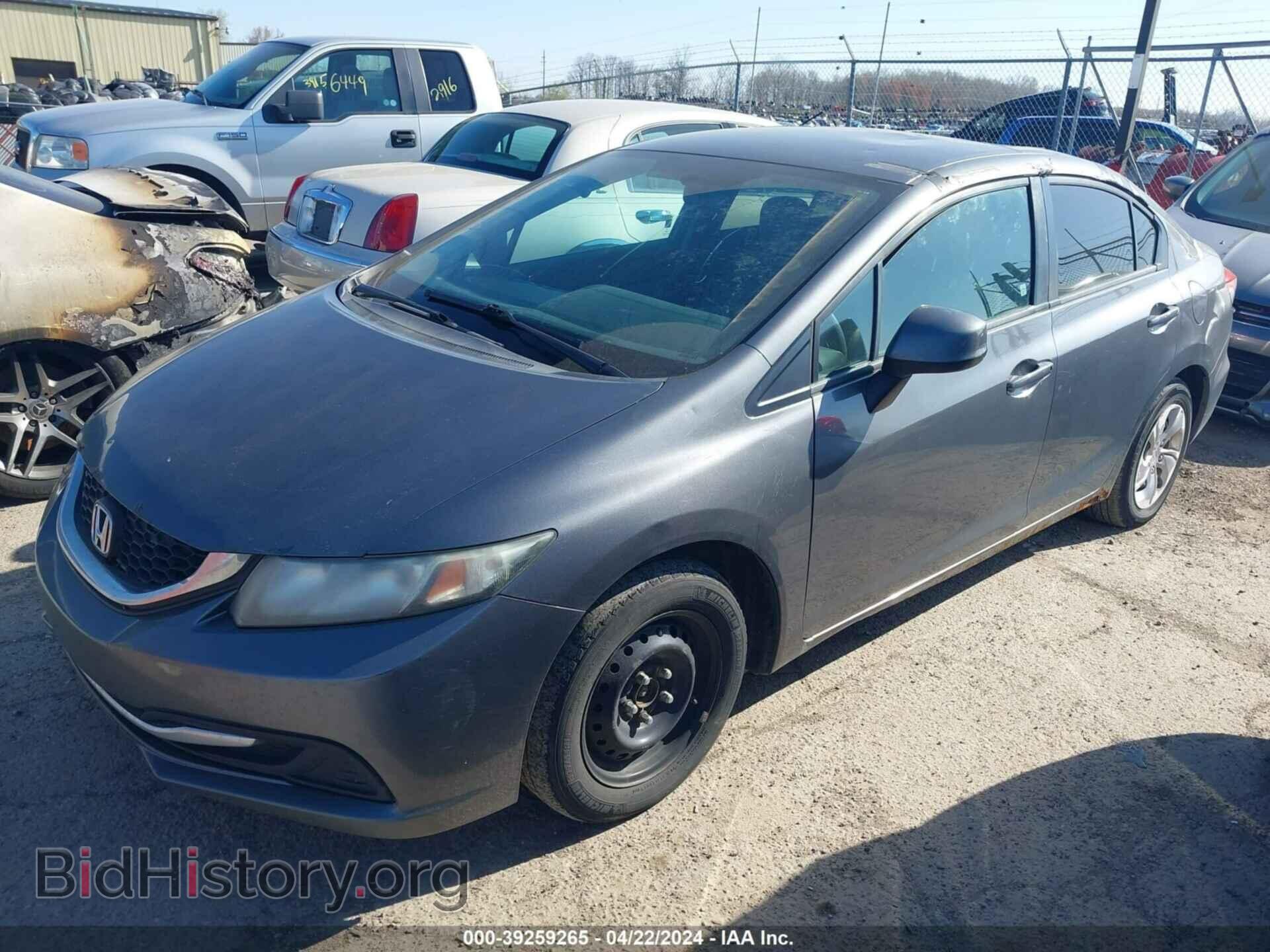 2013 HONDA CIVIC - VIN: 19XFB2F56DE097933 - Фото 2