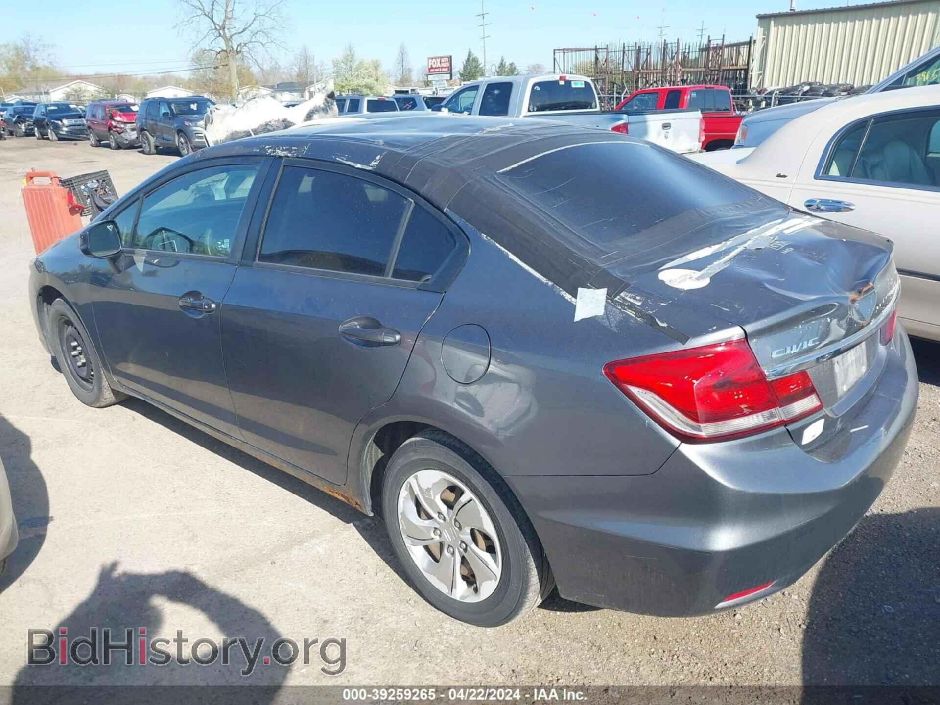 2013 HONDA CIVIC - VIN: 19XFB2F56DE097933 - Фото 3