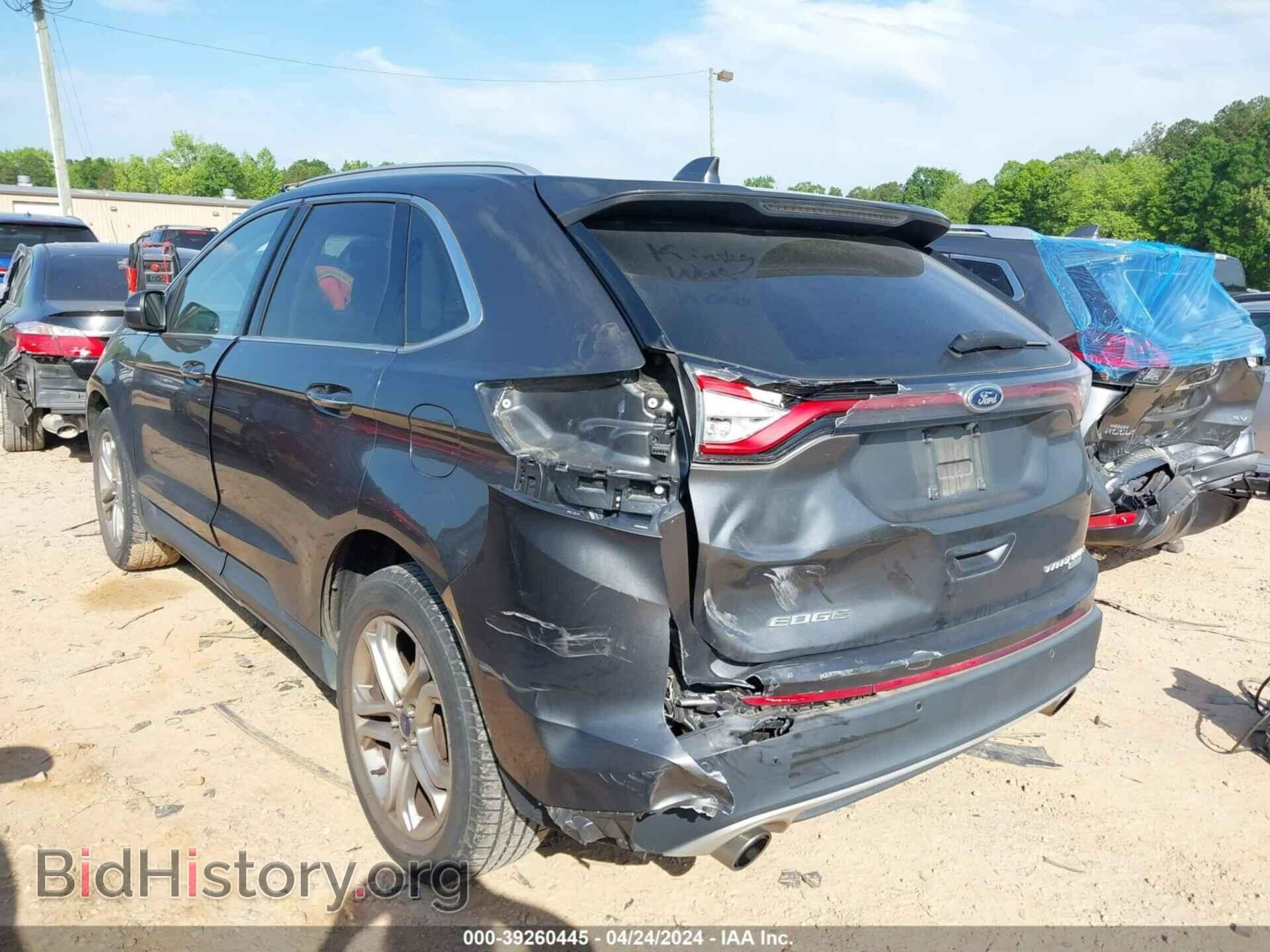 2016 FORD EDGE - VIN: 2FMPK3K98GBB47693 - Фото 3