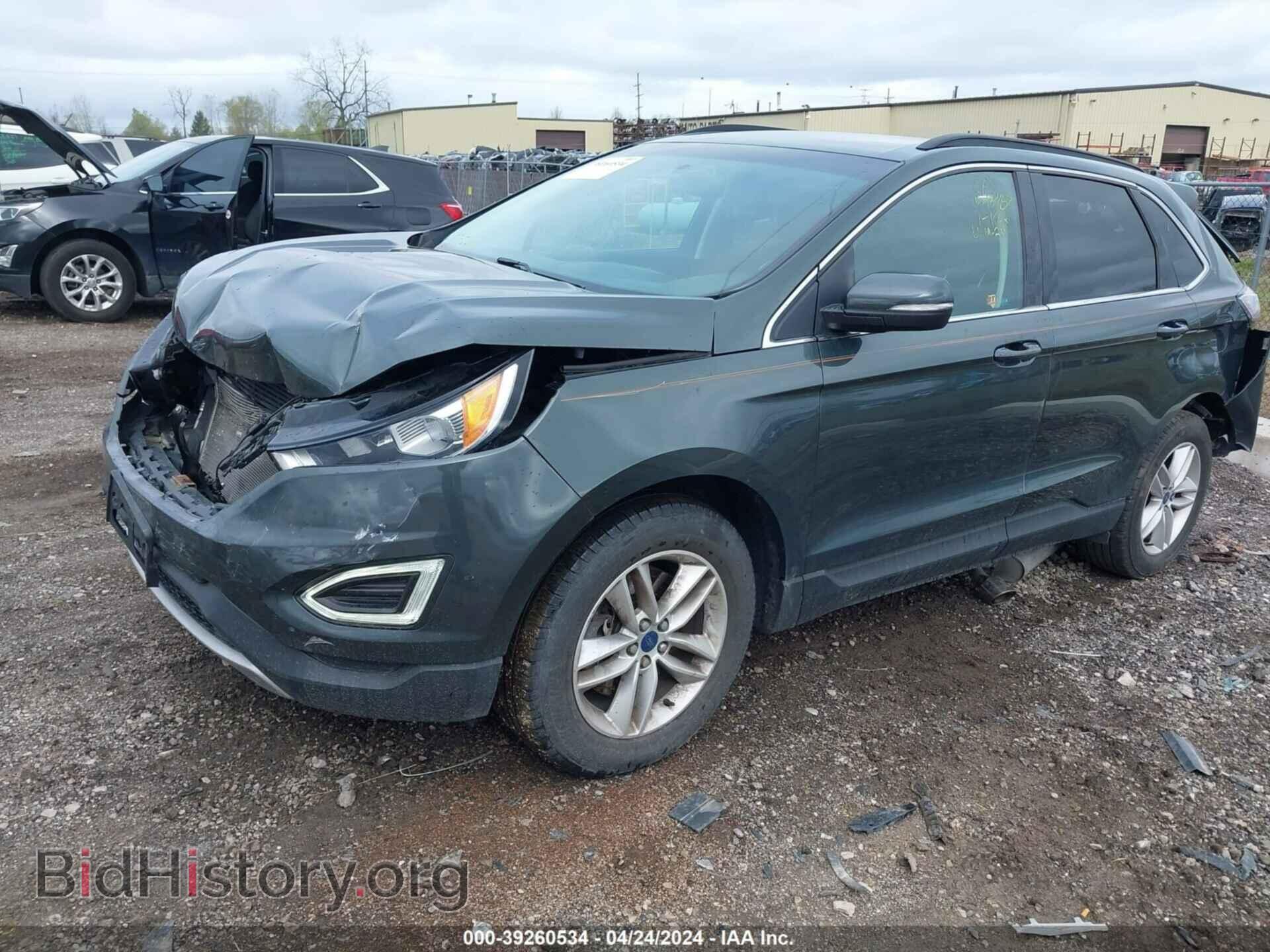 2015 FORD EDGE - VIN: 2FMTK4J86FBB90683 - Фото 2
