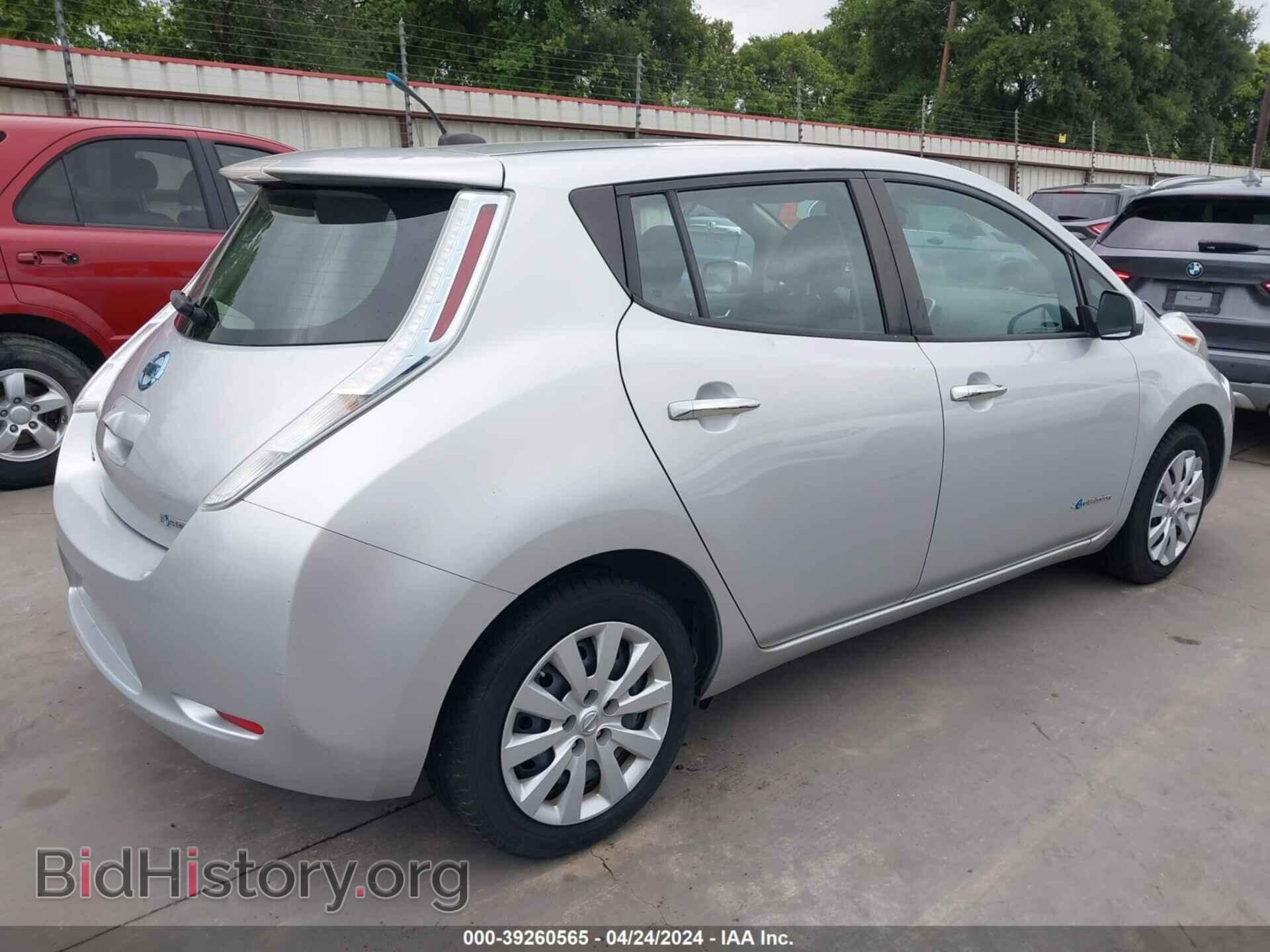 2014 NISSAN LEAF - VIN: 1N4AZ0CP9EC337796 - Фото 4