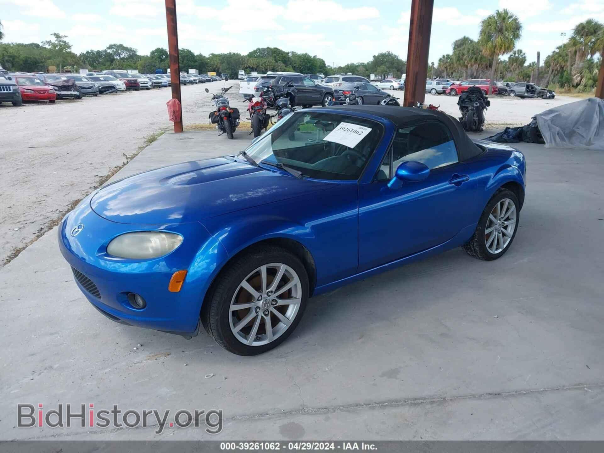 2006 MAZDA MX-5 - VIN: JM1NC25F460117725 - Фото 2
