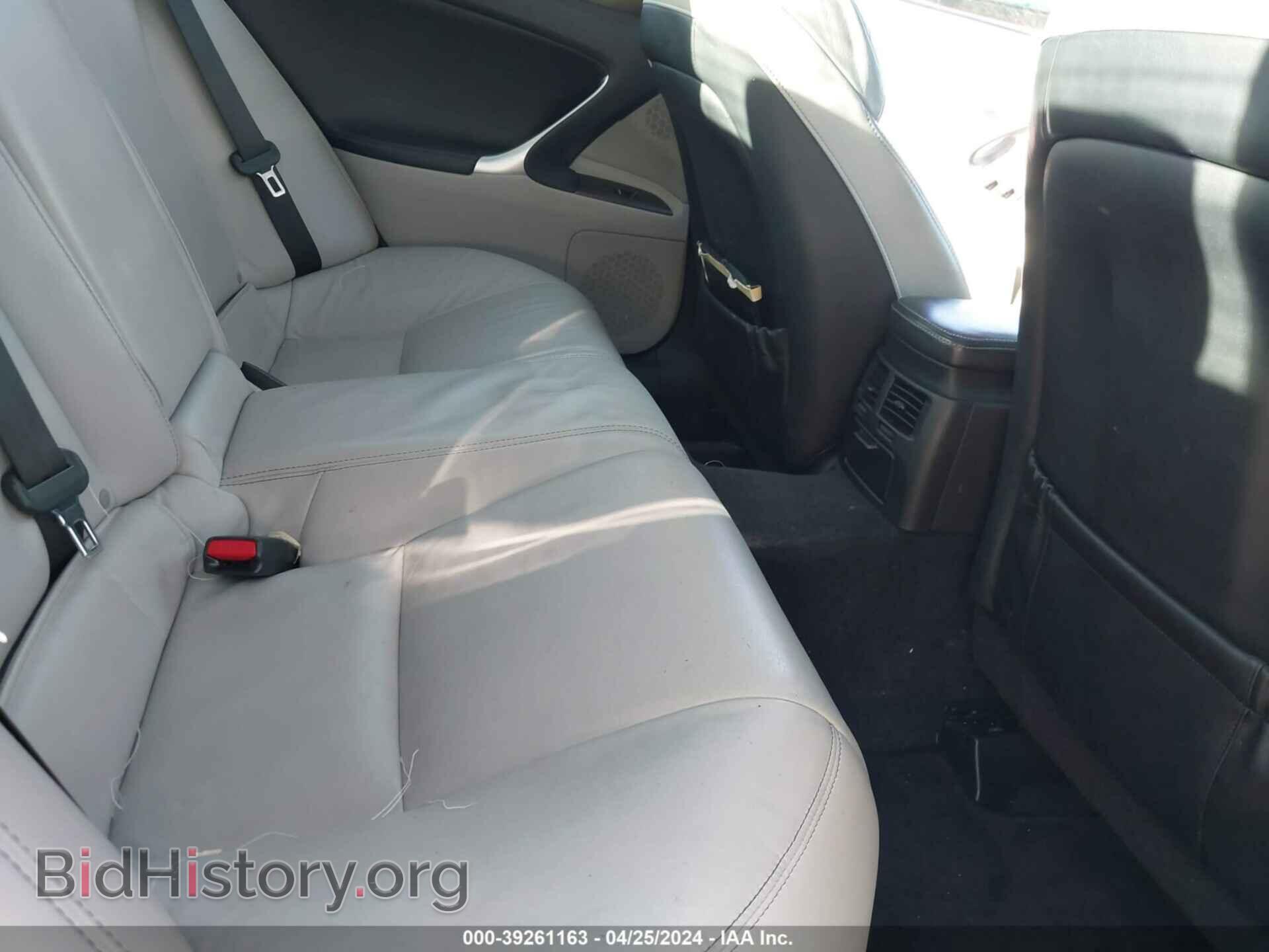 2010 LEXUS IS 250 - VIN: JTHBF5C25A5108103 - Фото 8