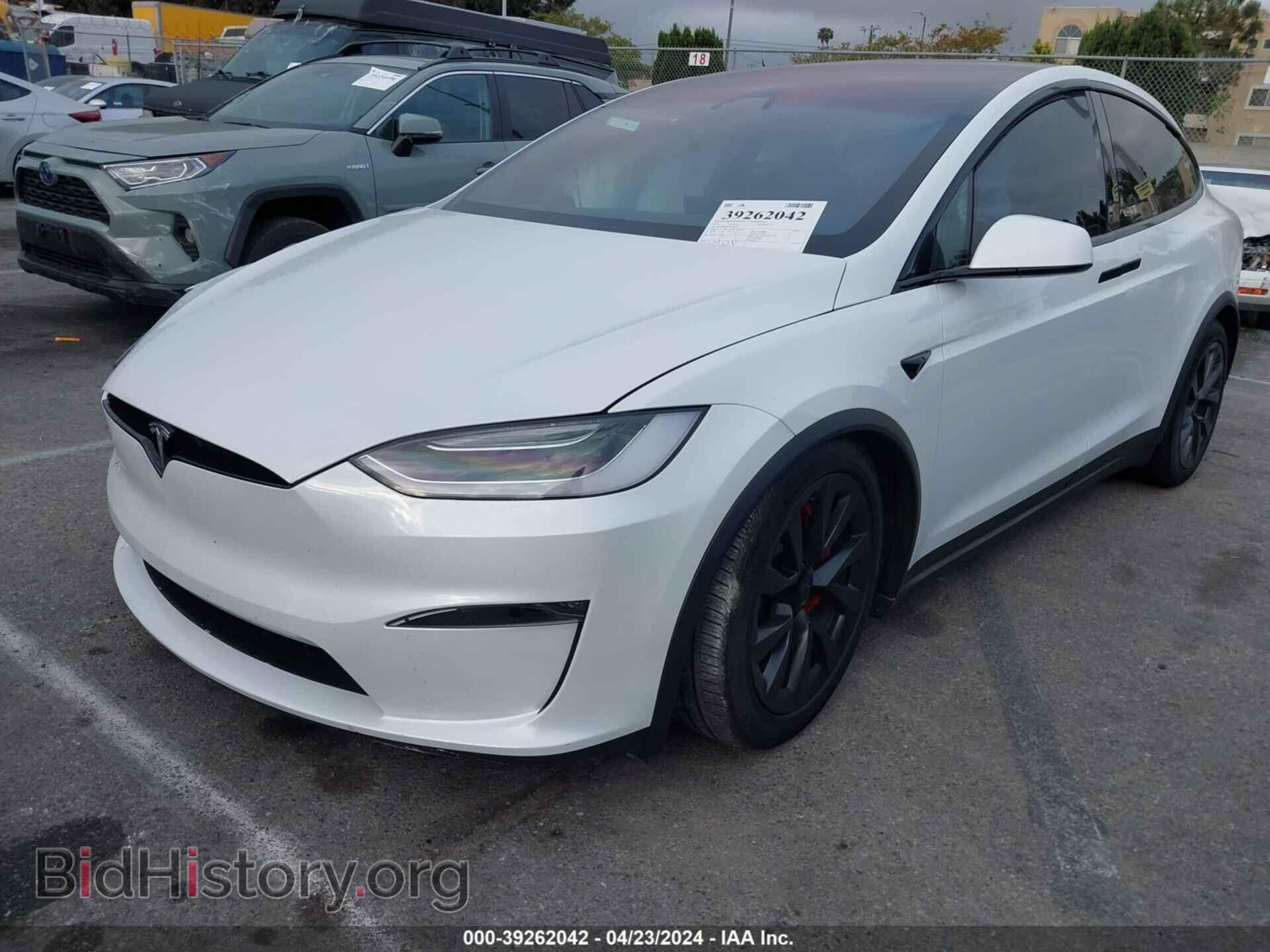 2023 TESLA MODEL X - VIN: 7SAXCBE66PF402490 - Фото 2