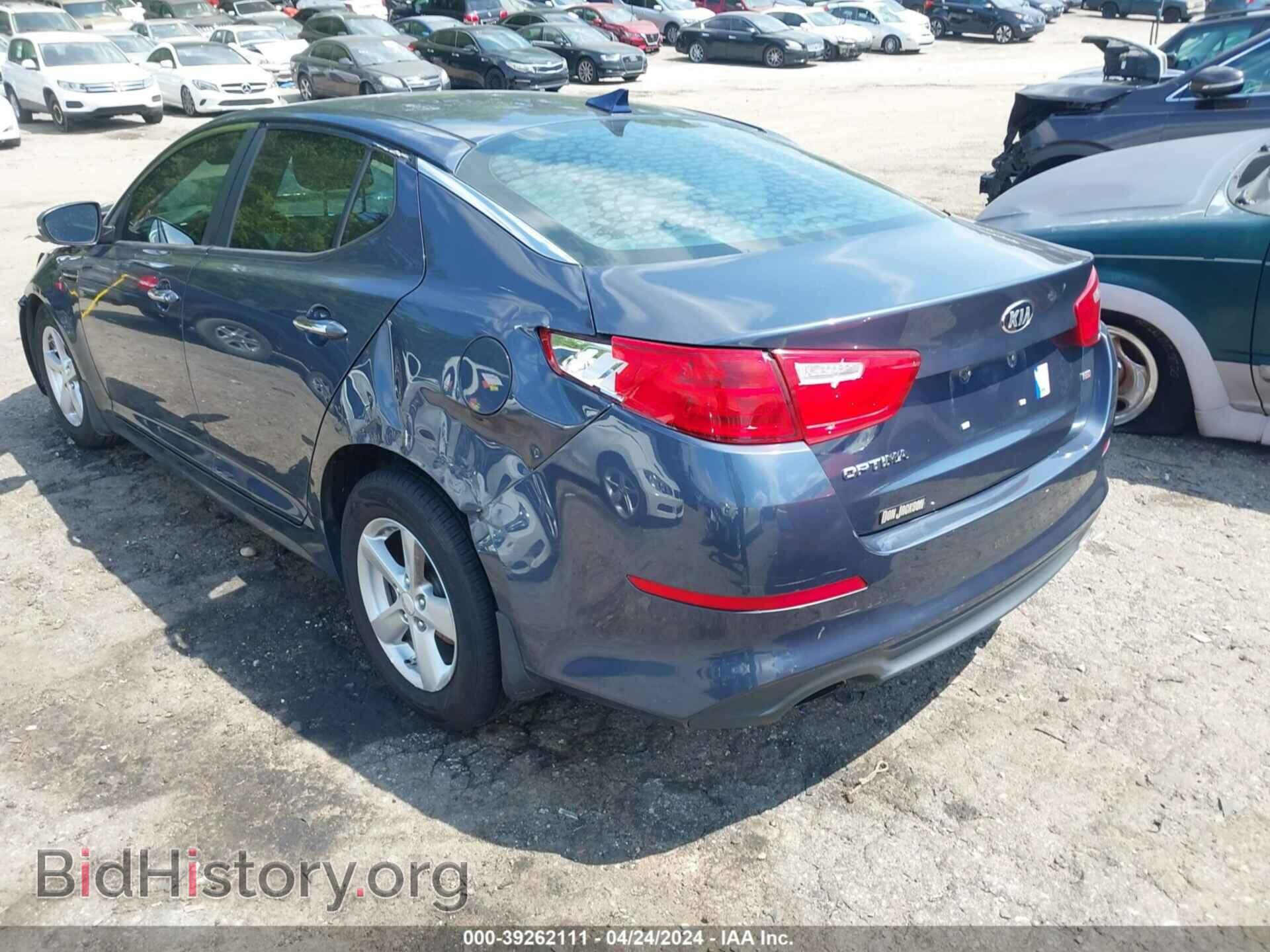 2015 KIA OPTIMA - VIN: 5XXGM4A71FG454903 - Фото 3