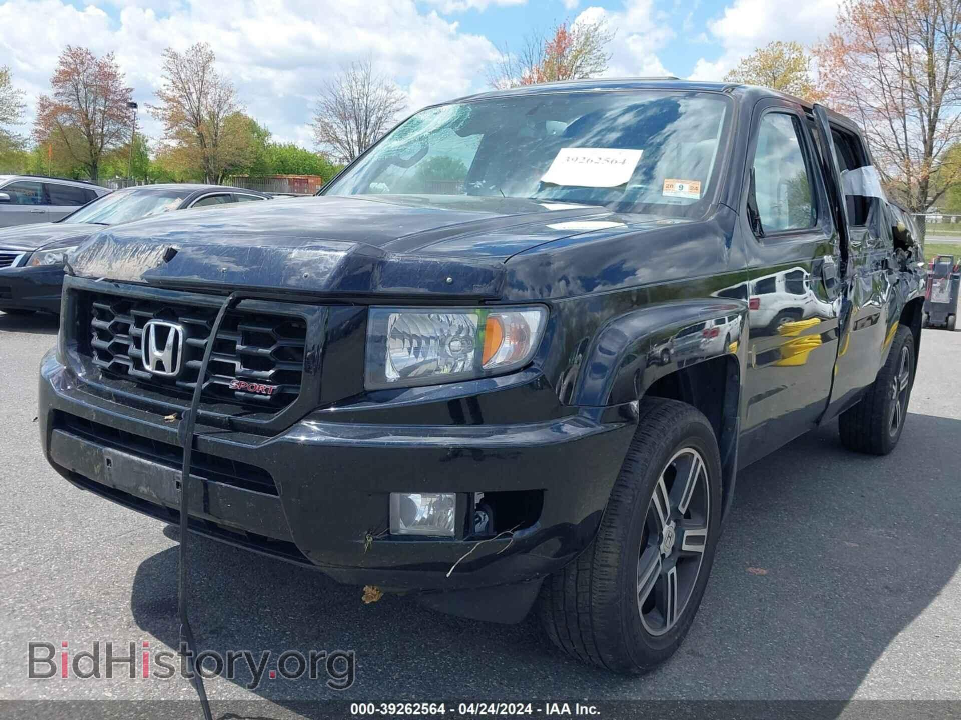 2013 HONDA RIDGELINE - VIN: 5FPYK1F74DB015543 - Фото 2