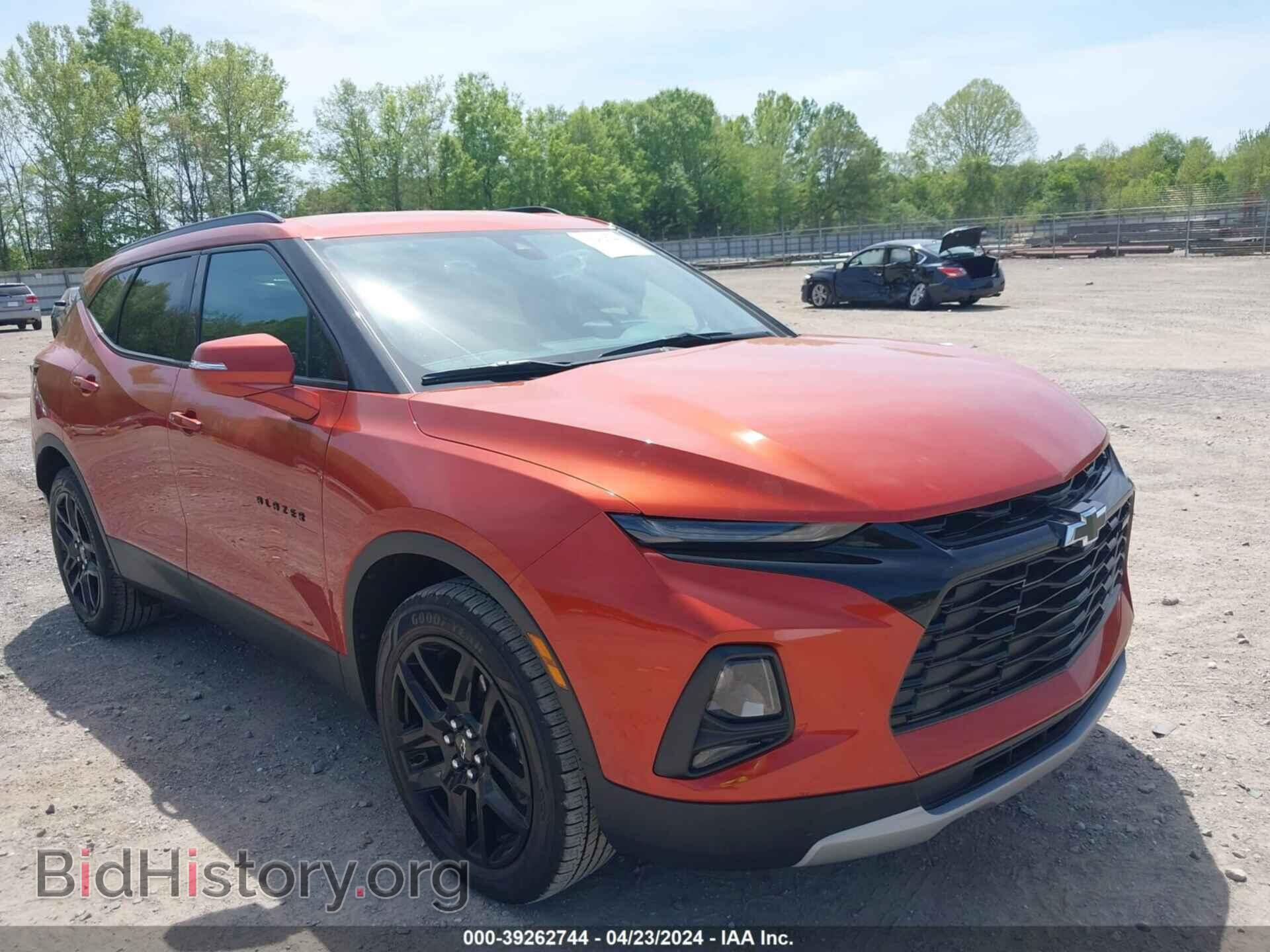 Фотография 3GNKBCRS5MS563253 - CHEVROLET BLAZER 2021
