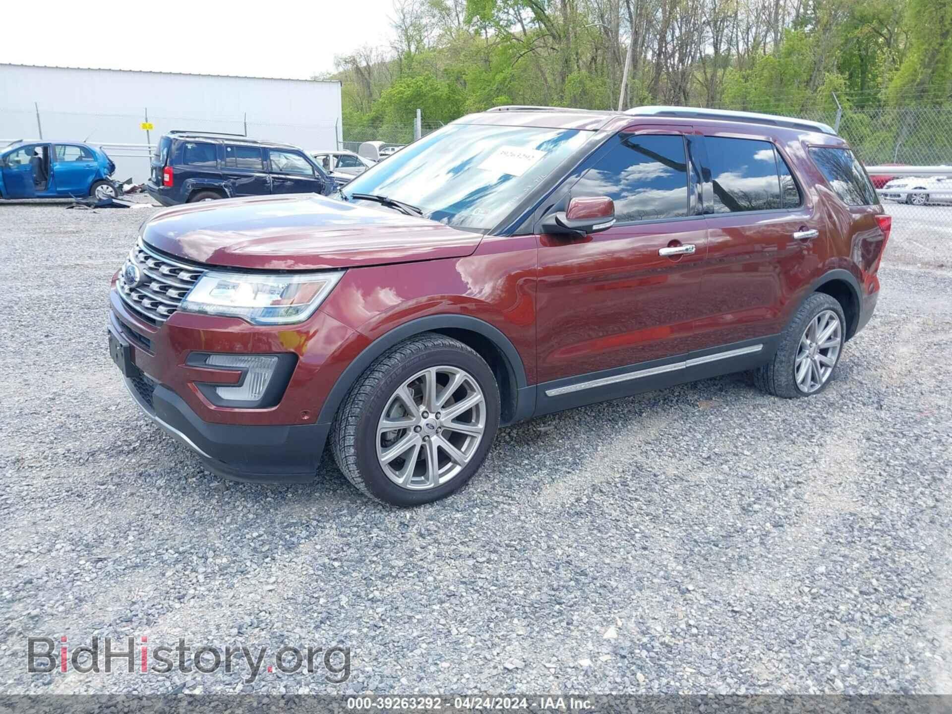 2016 FORD EXPLORER - VIN: 1FM5K8FH1GGC15699 - Фото 2