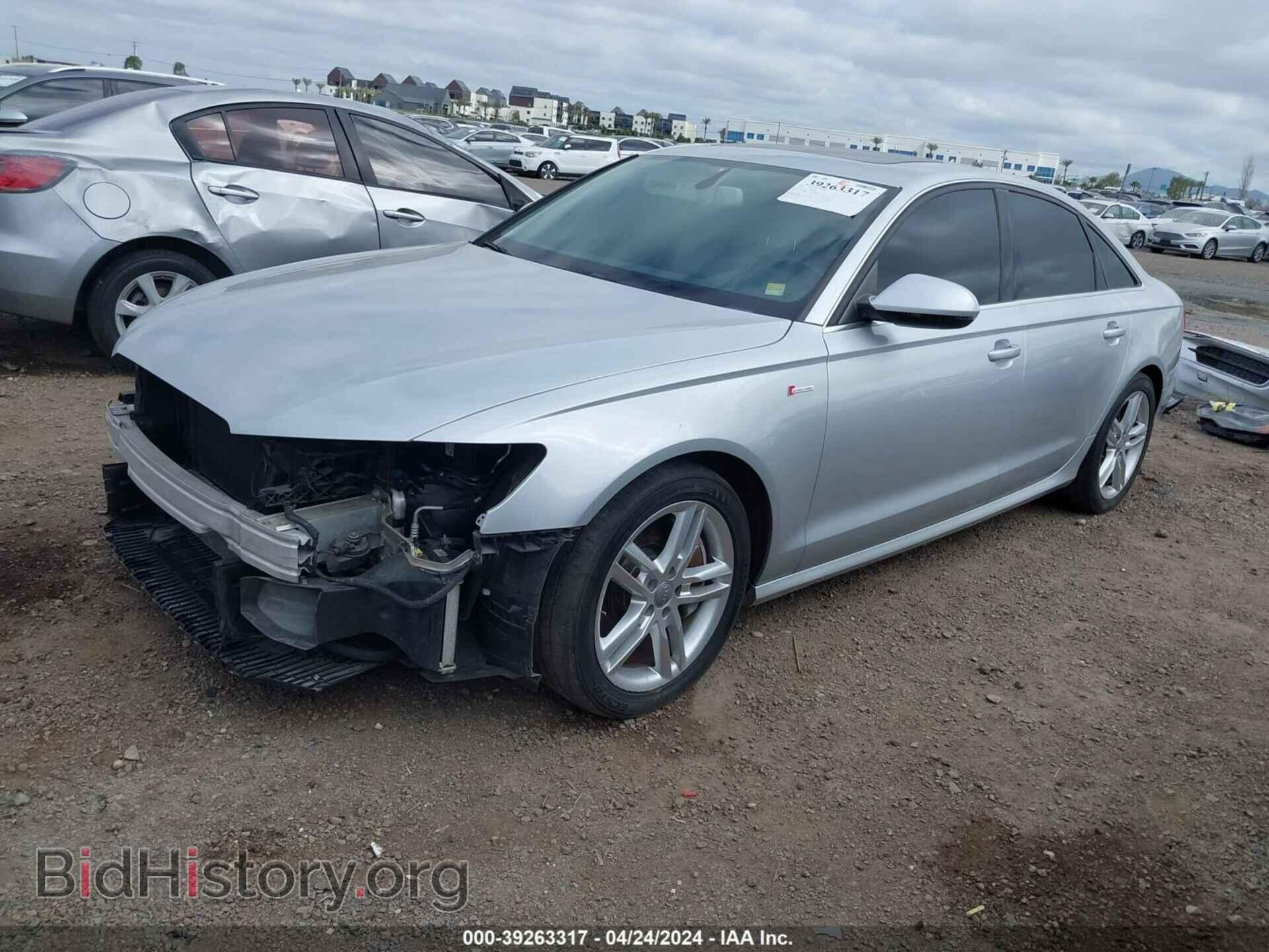 2012 AUDI A6 - VIN: WAUBGAFC7CN002893 - Фото 2