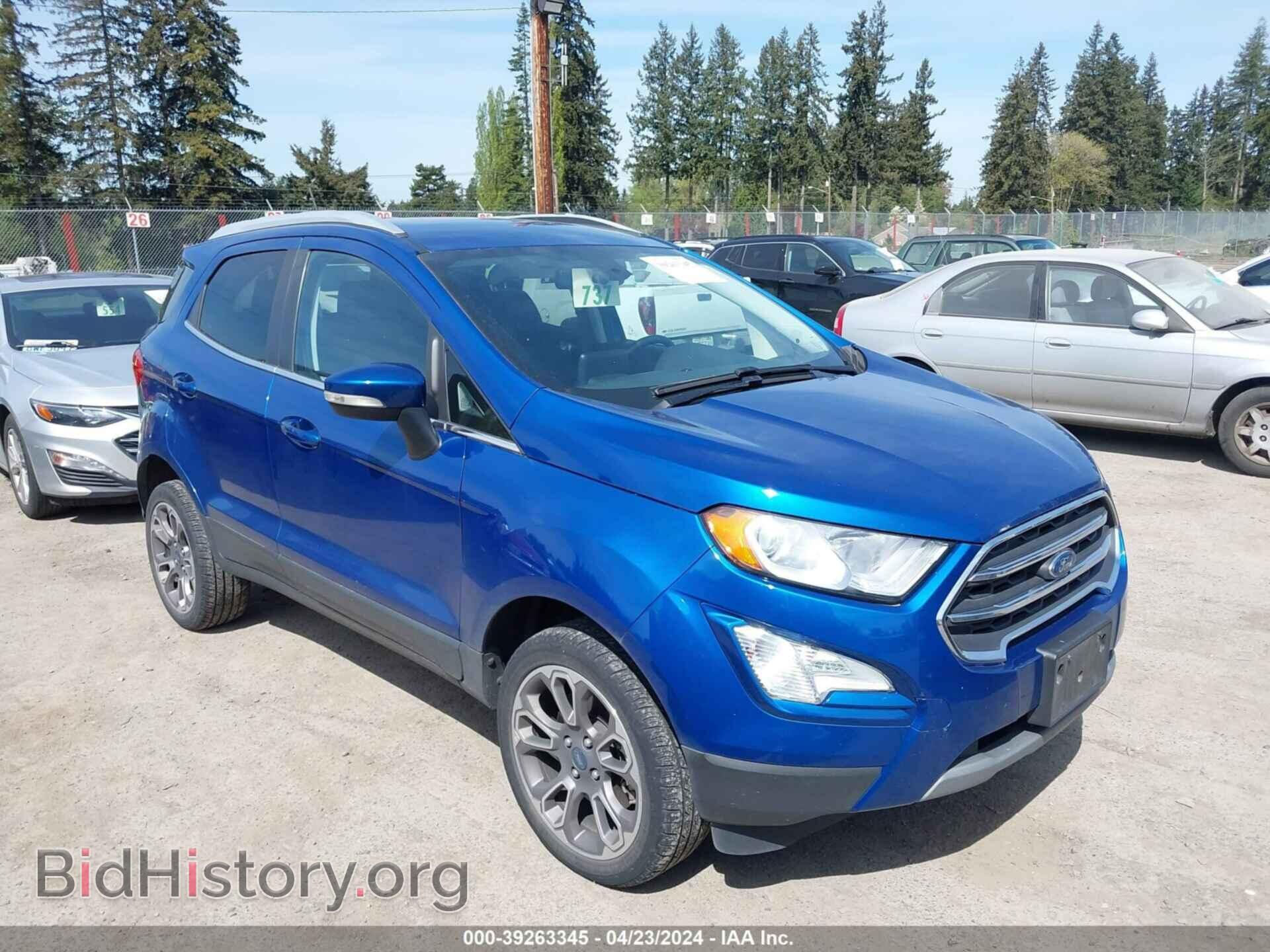 Фотография MAJ6S3KL7LC354507 - FORD ECOSPORT 2020