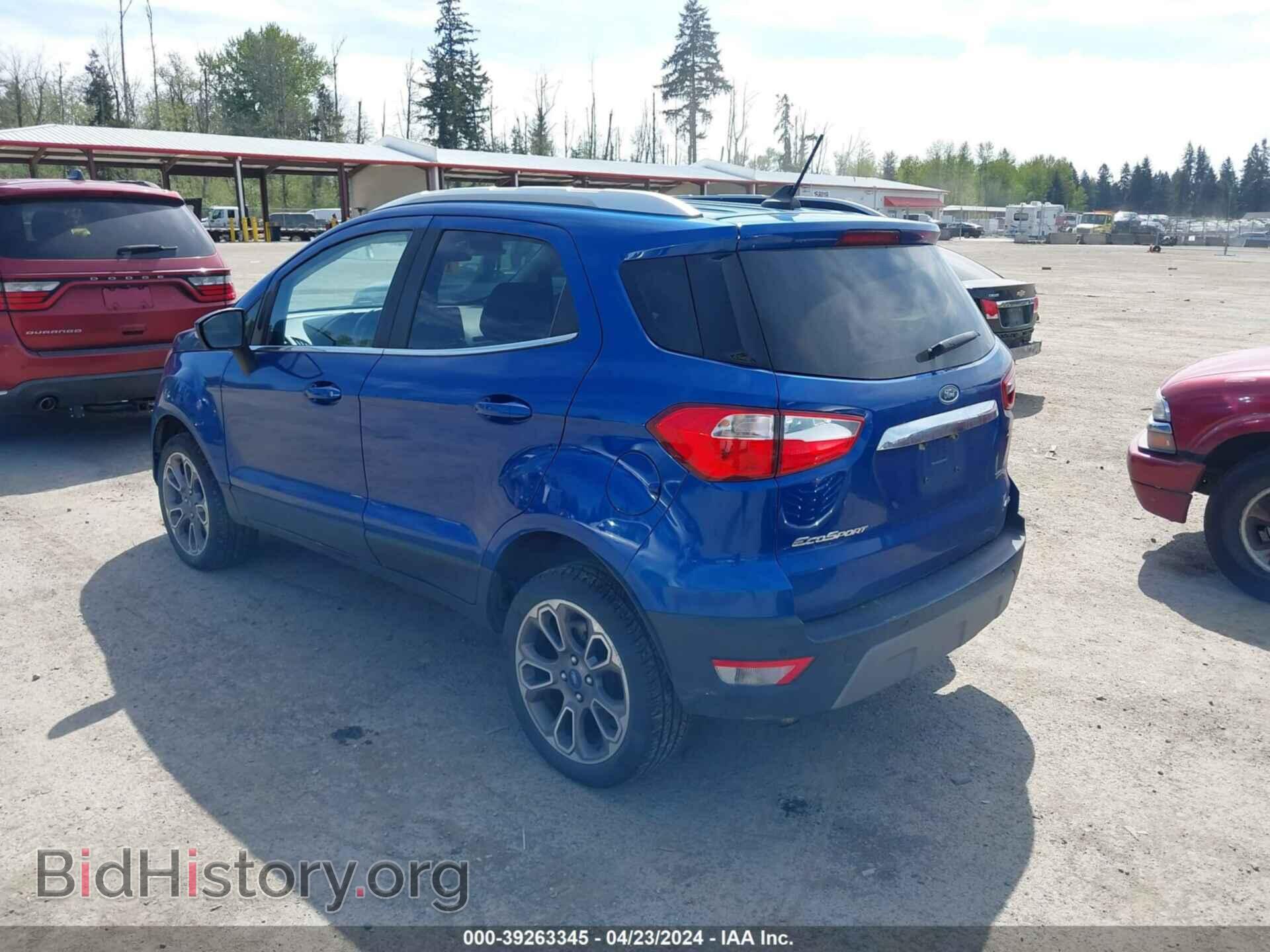 2020 FORD ECOSPORT - VIN: MAJ6S3KL7LC354507 - Фото 3