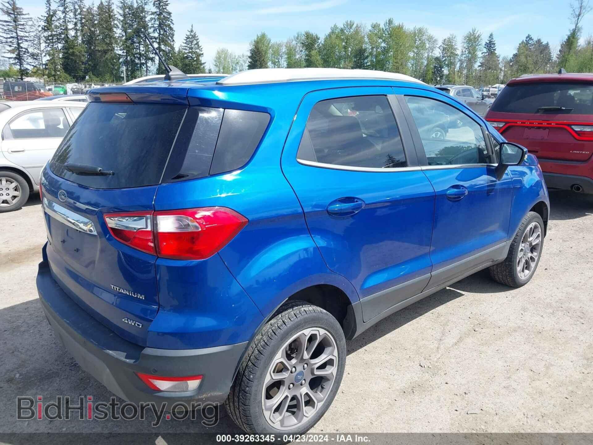 2020 FORD ECOSPORT - VIN: MAJ6S3KL7LC354507 - Фото 4