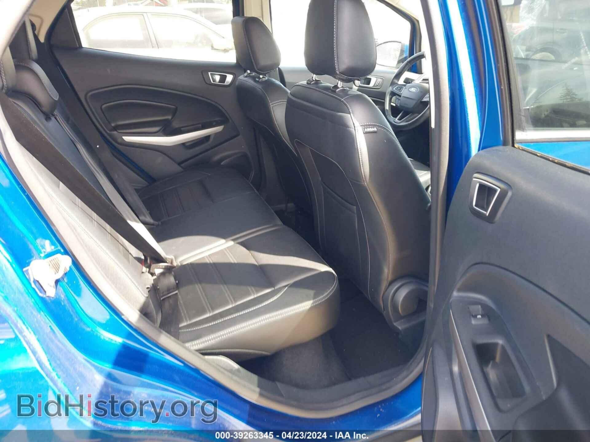 2020 FORD ECOSPORT - VIN: MAJ6S3KL7LC354507 - Фото 8