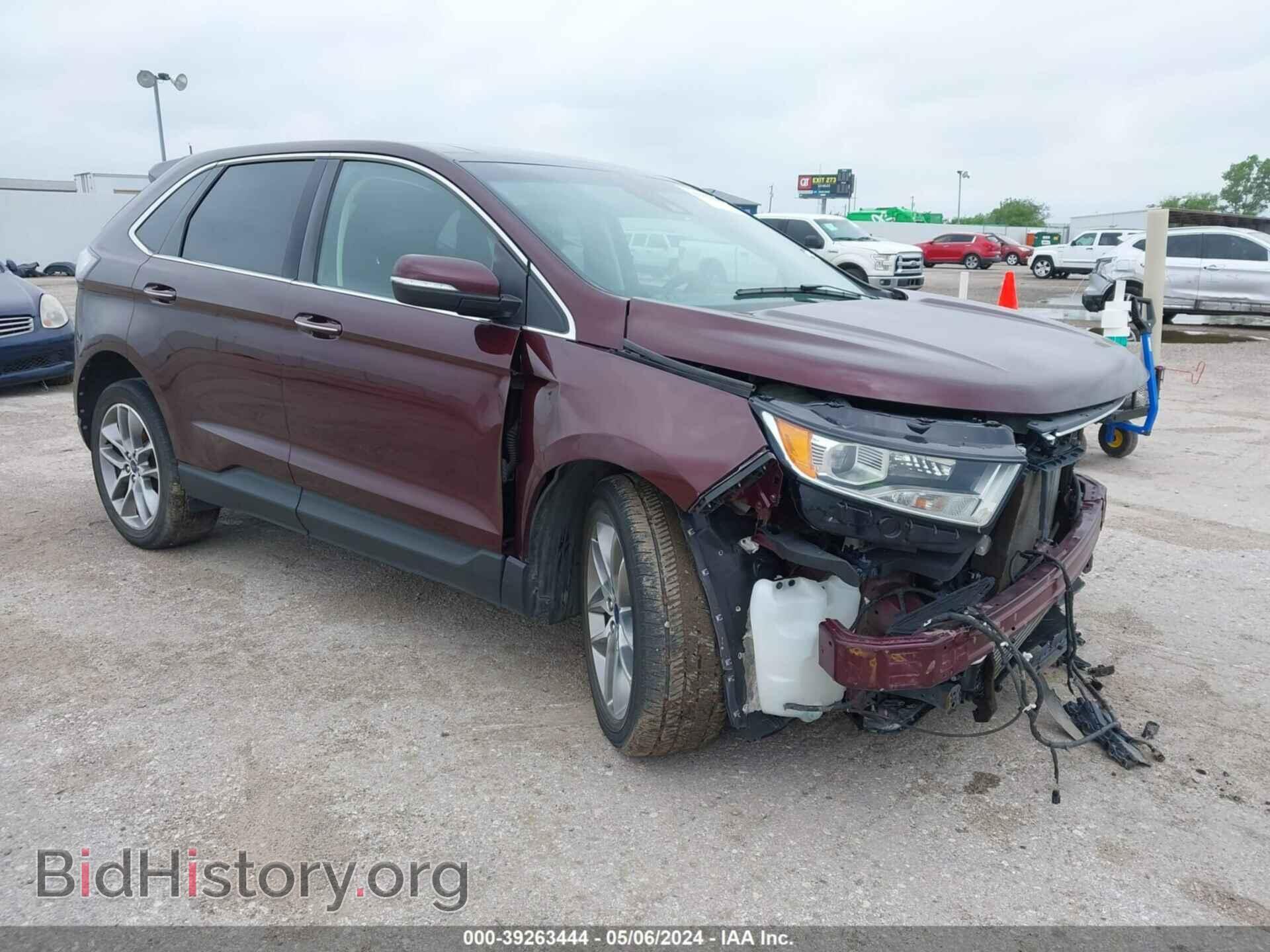 Фотография 2FMPK4K9XHBC27360 - FORD EDGE 2017