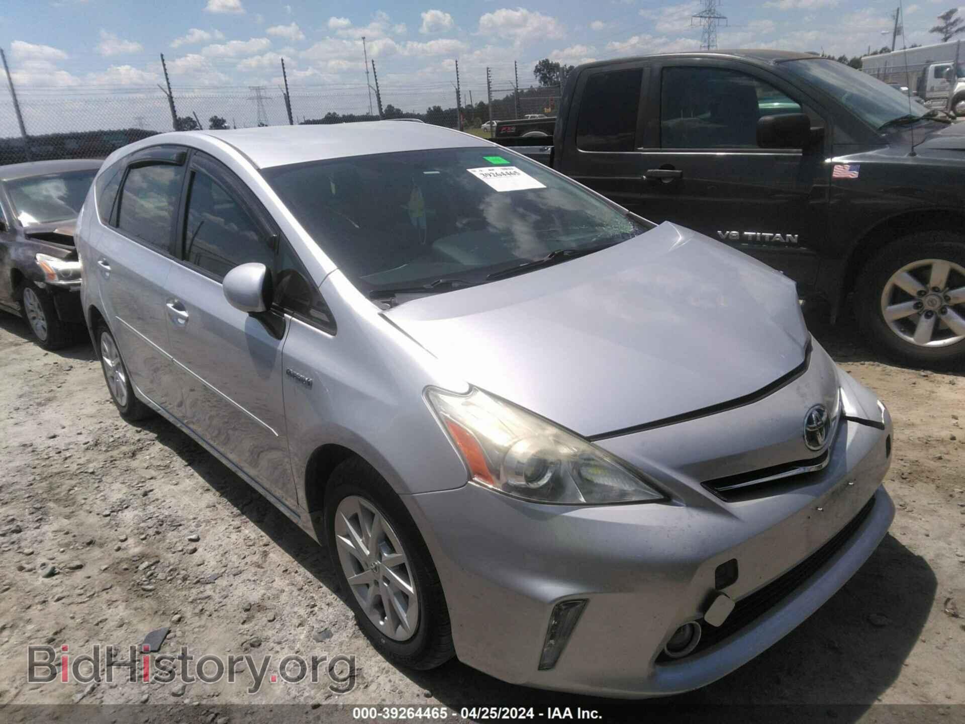 Photo JTDZN3EU2D3216054 - TOYOTA PRIUS V 2013