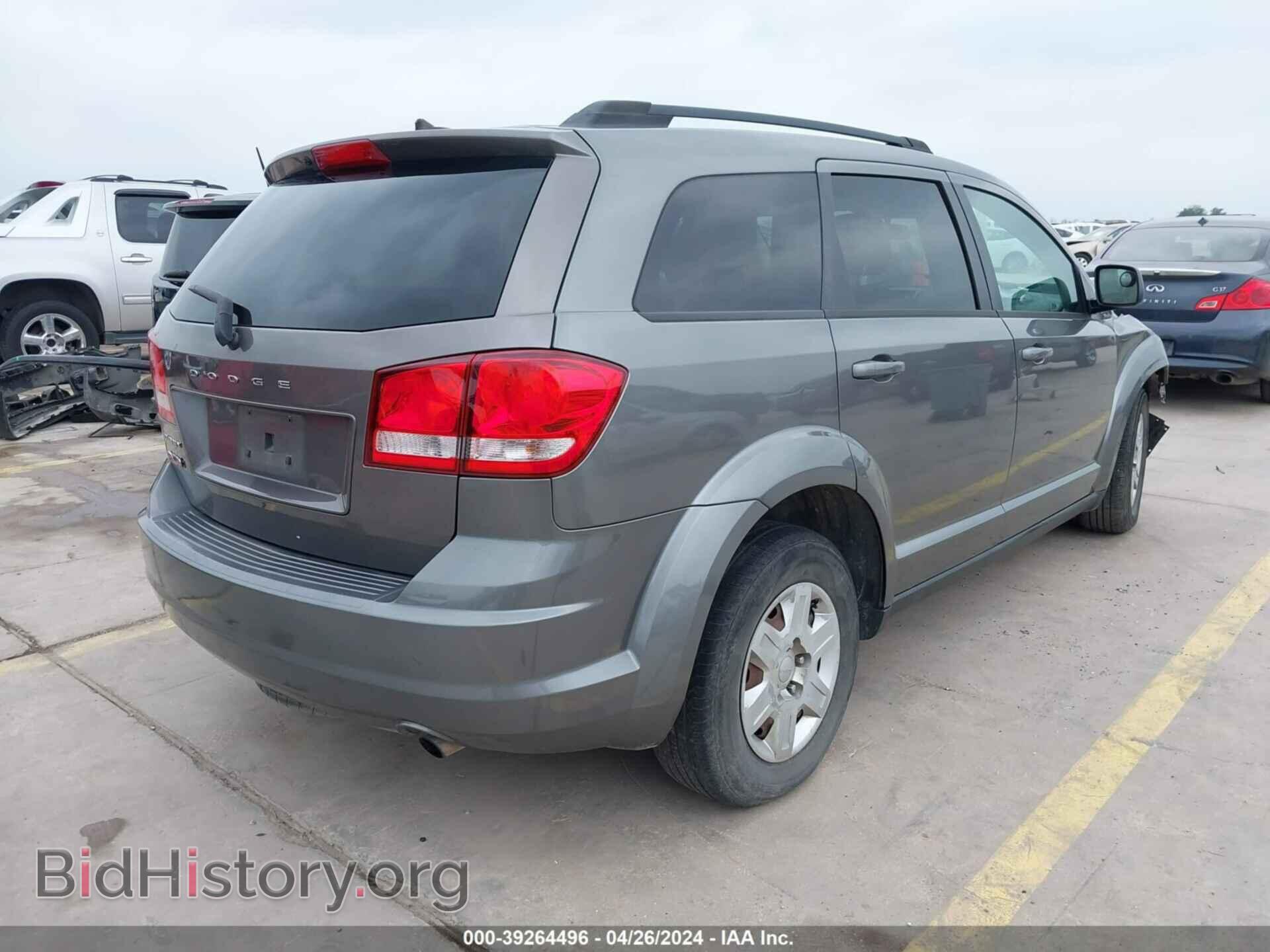 2012 DODGE JOURNEY - VIN: 3C4PDCAB6CT167572 - Фото 4