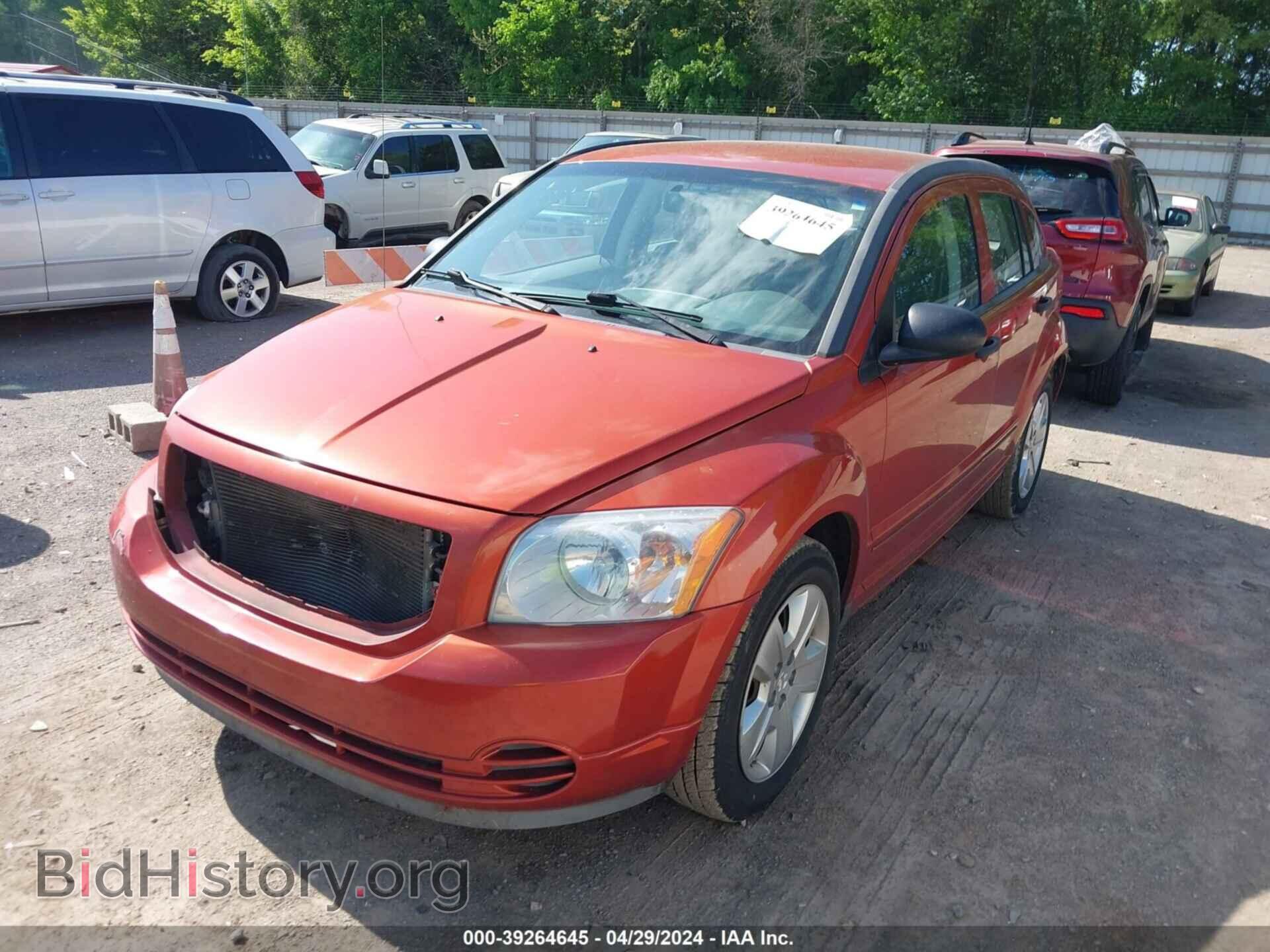 2007 DODGE CALIBER - VIN: 1B3HB48B57D344972 - Фото 2