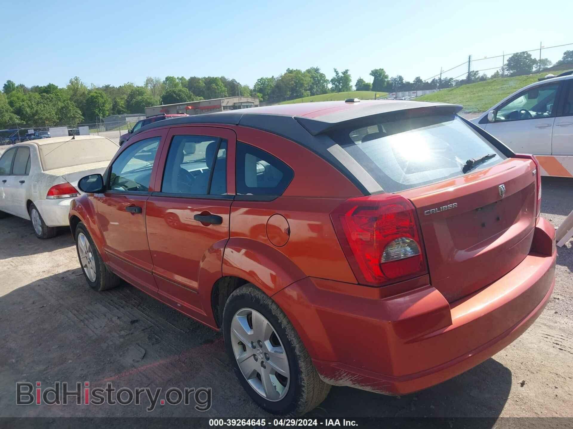 2007 DODGE CALIBER - VIN: 1B3HB48B57D344972 - Фото 3