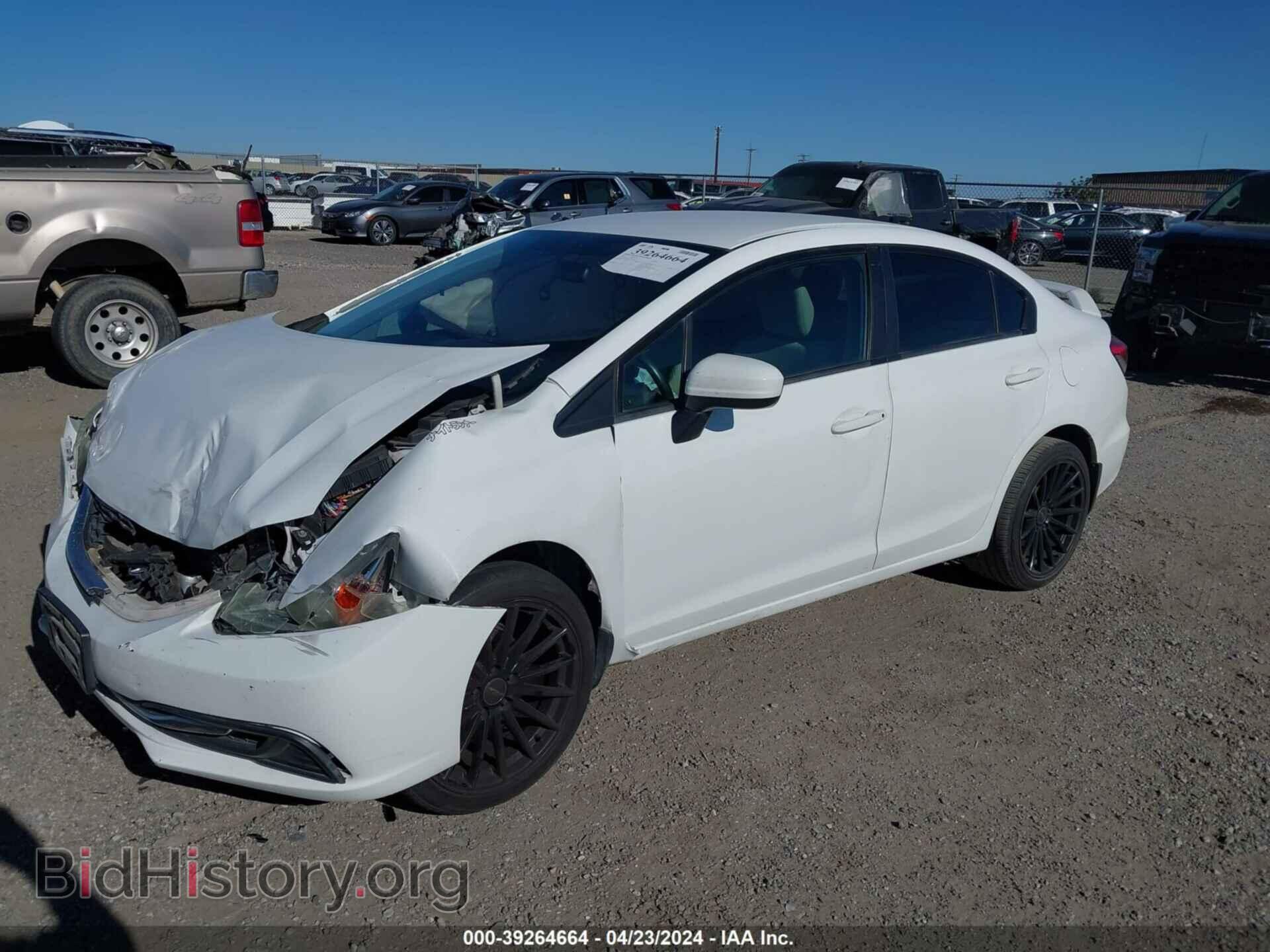 2014 HONDA CIVIC - VIN: 19XFB2F5XEE248581 - Фото 2