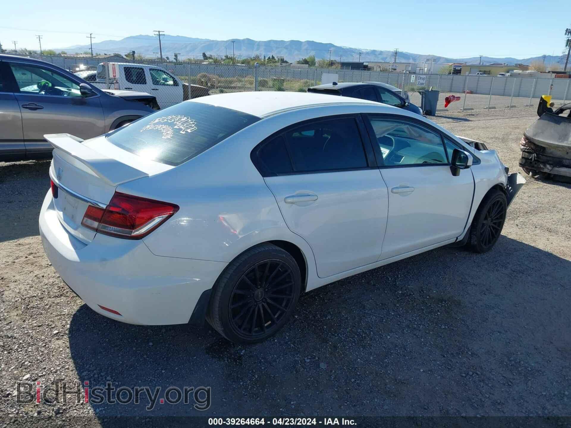 2014 HONDA CIVIC - VIN: 19XFB2F5XEE248581 - Фото 4