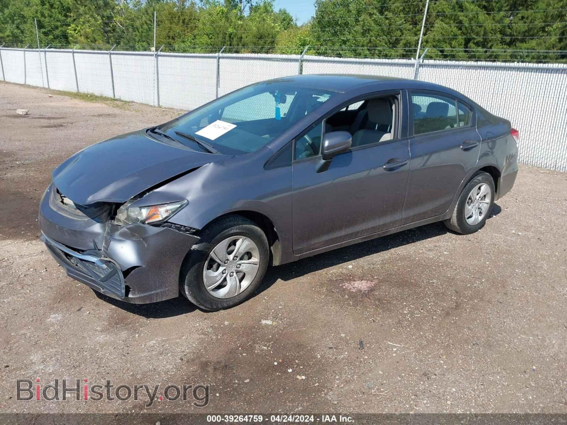 2014 HONDA CIVIC - VIN: 19XFB2F5XEE007040 - Фото 2