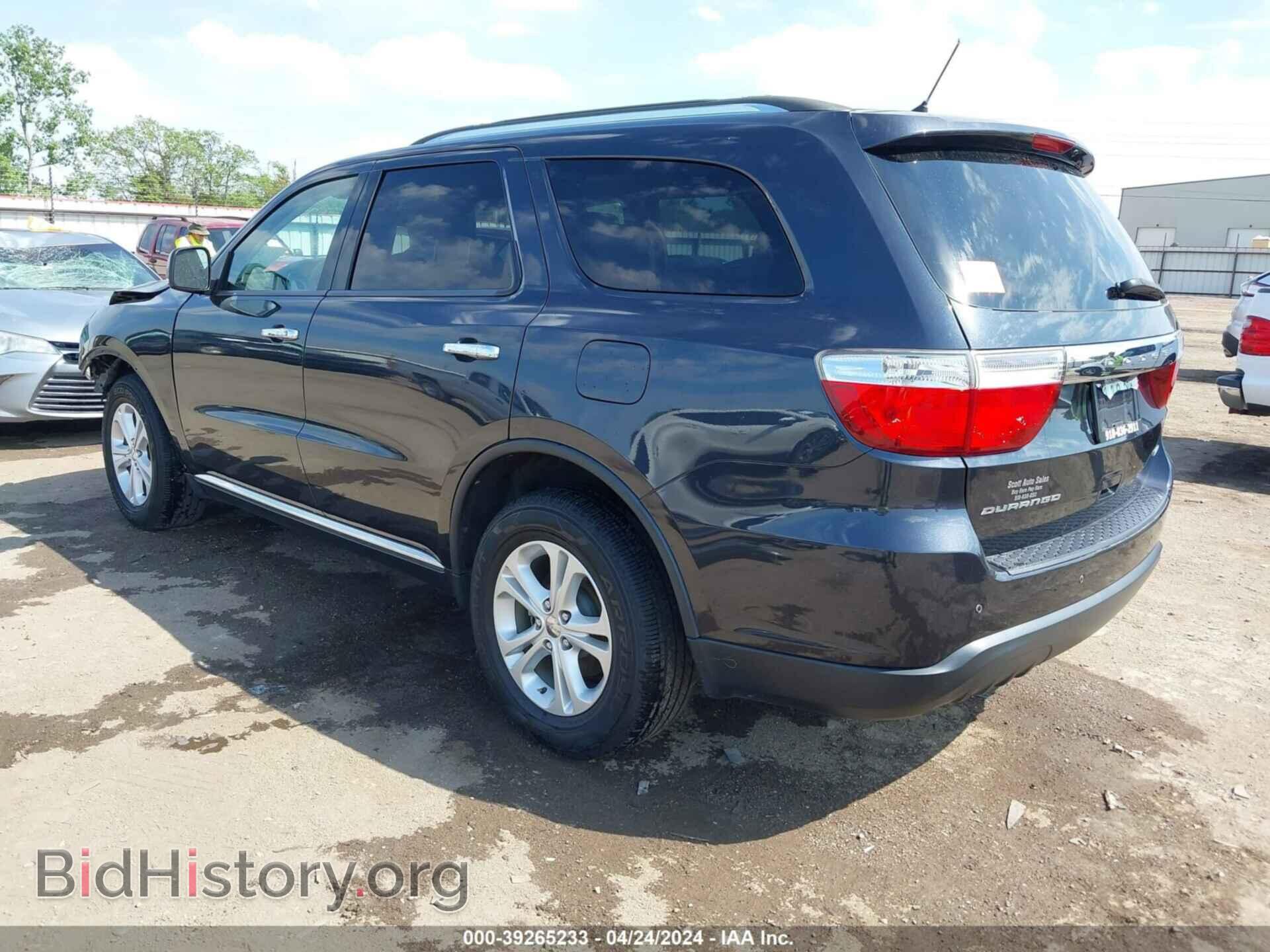 2013 DODGE DURANGO - VIN: 1C4RDHDG0DC601155 - Photo 3