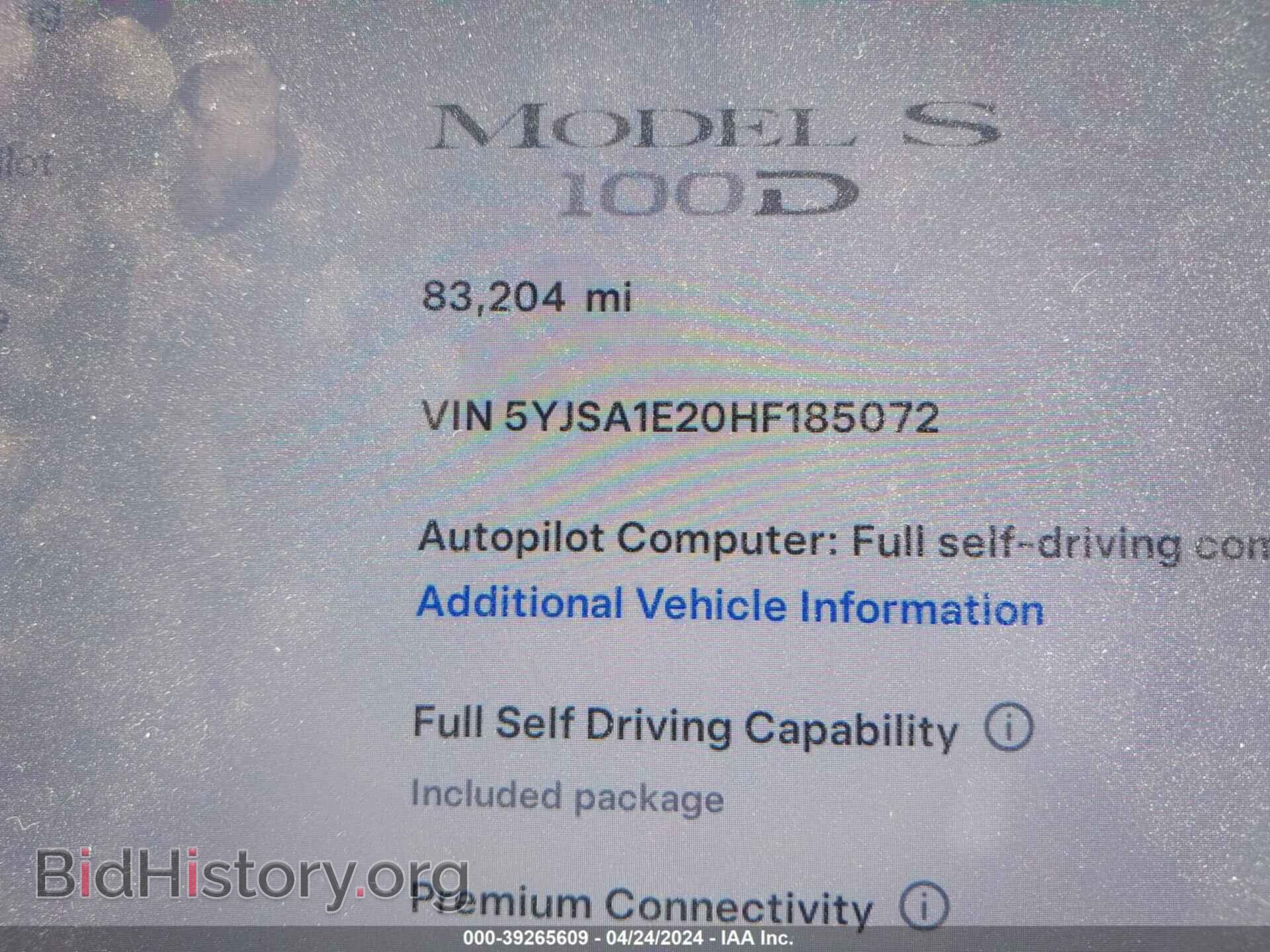 2017 TESLA MODEL S - VIN: 5YJSA1E20HF185072 - Фото 16