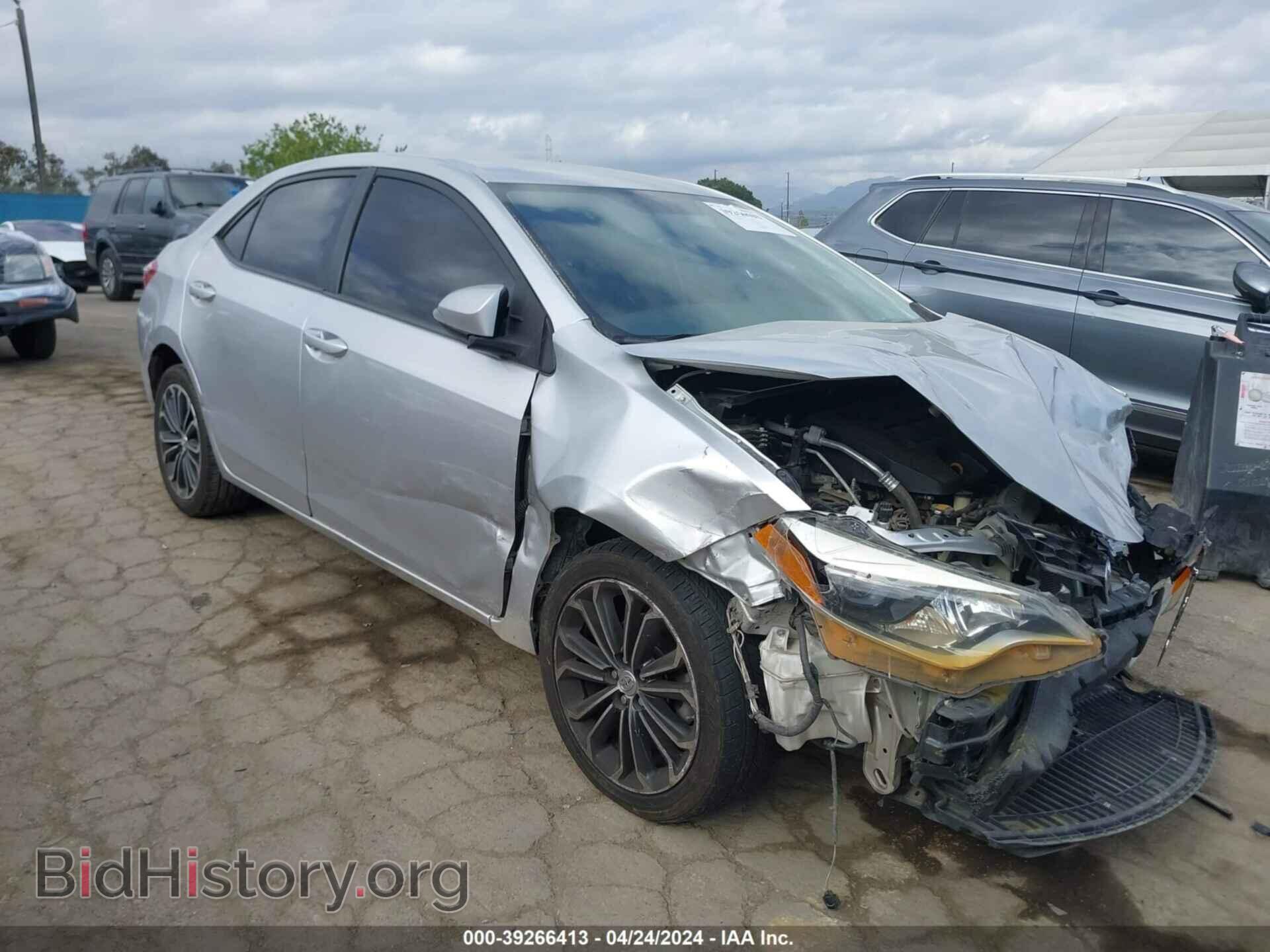 Фотография 5YFBURHE8FP329593 - TOYOTA COROLLA 2015