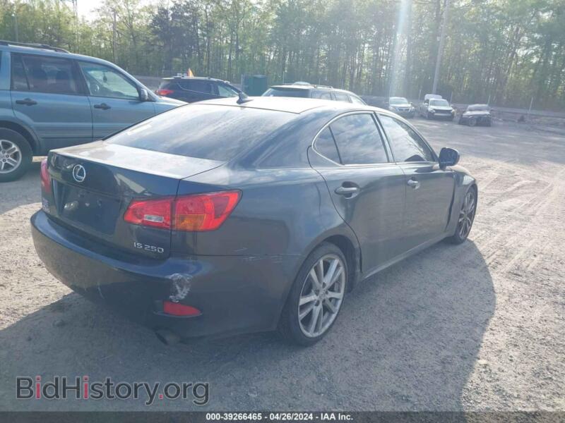 2007 Lexus IS 250 (VIN JTHBK262972026598) — photo 4 of 10