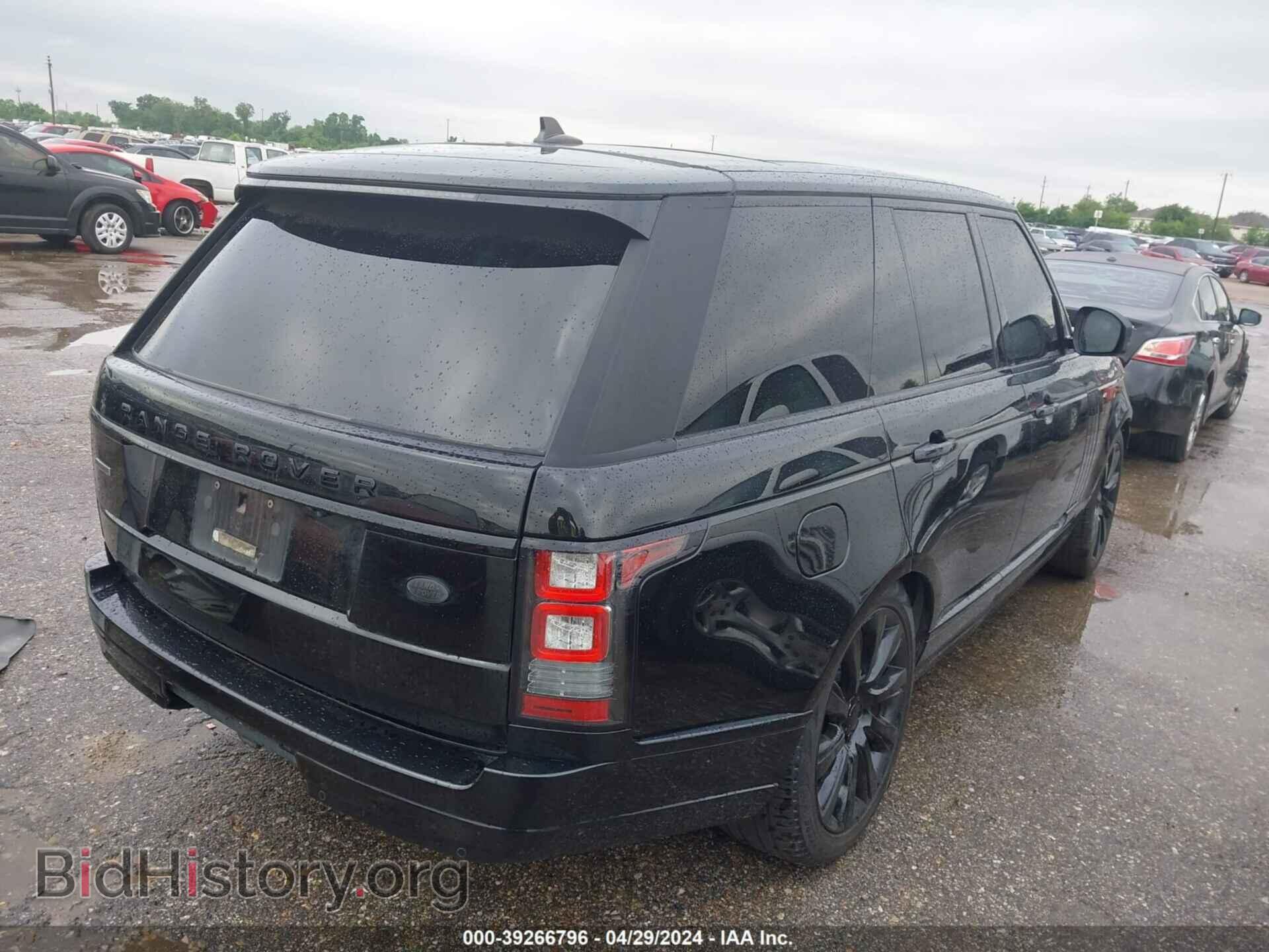 2016 LAND ROVER RANGE ROVER - VIN: SALGS2EF3GA299109 - Фото 4