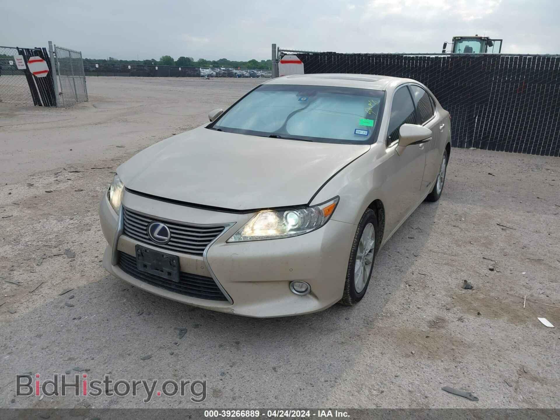 2014 LEXUS ES 300H - VIN: JTHBW1GG9E2043004 - Фото 2