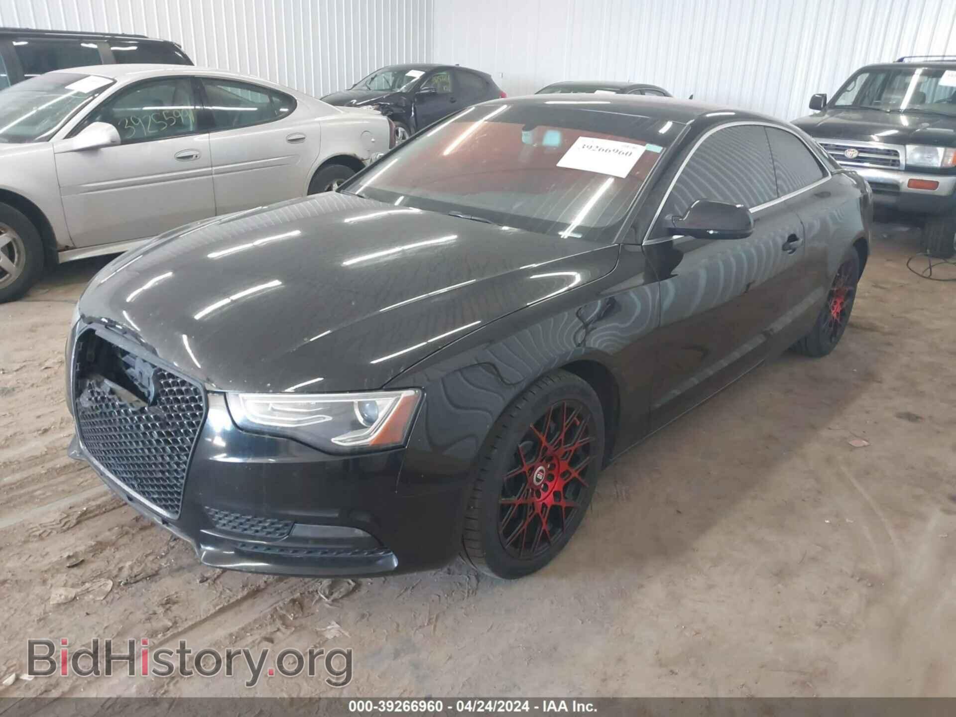 2013 AUDI A5 - VIN: WAUCFAFR7DA007161 - Фото 2