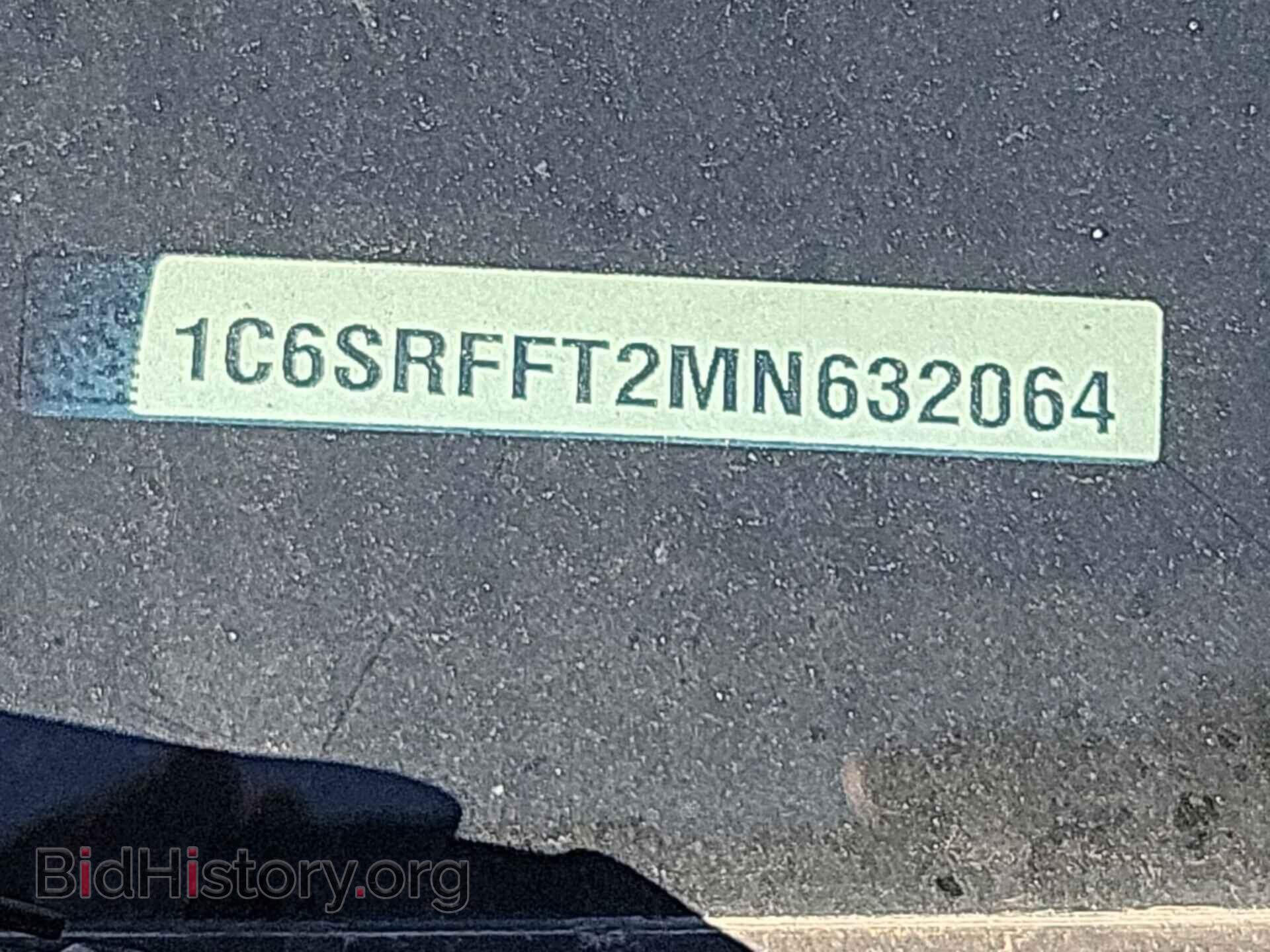 Фотография 1C6SRFFT2MN632064 - RAM 1500 2021