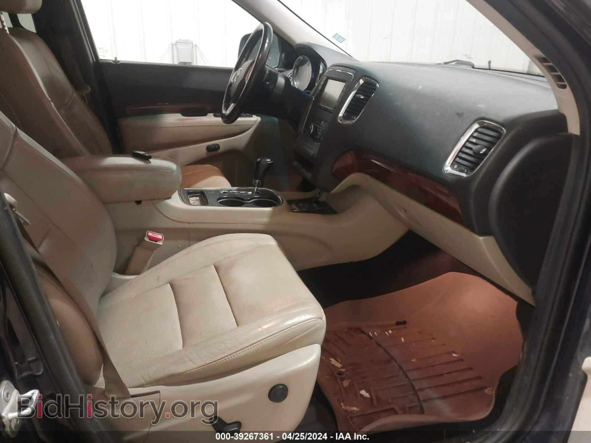 2012 DODGE DURANGO - VIN: 1C4RDJEG9CC240562 - Photo 5