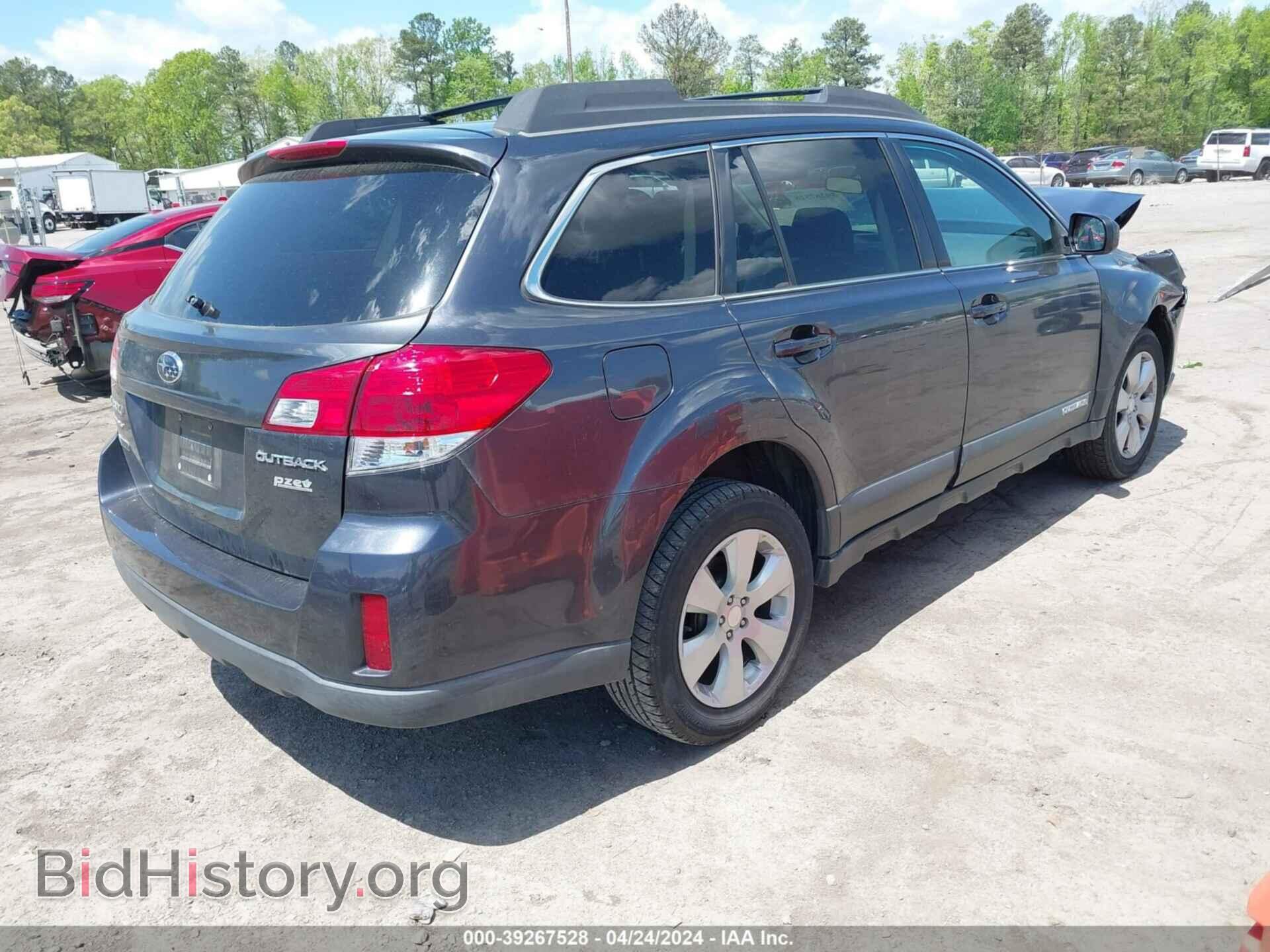 2012 SUBARU OUTBACK - VIN: 4S4BRBCC1C3283295 - Фото 4