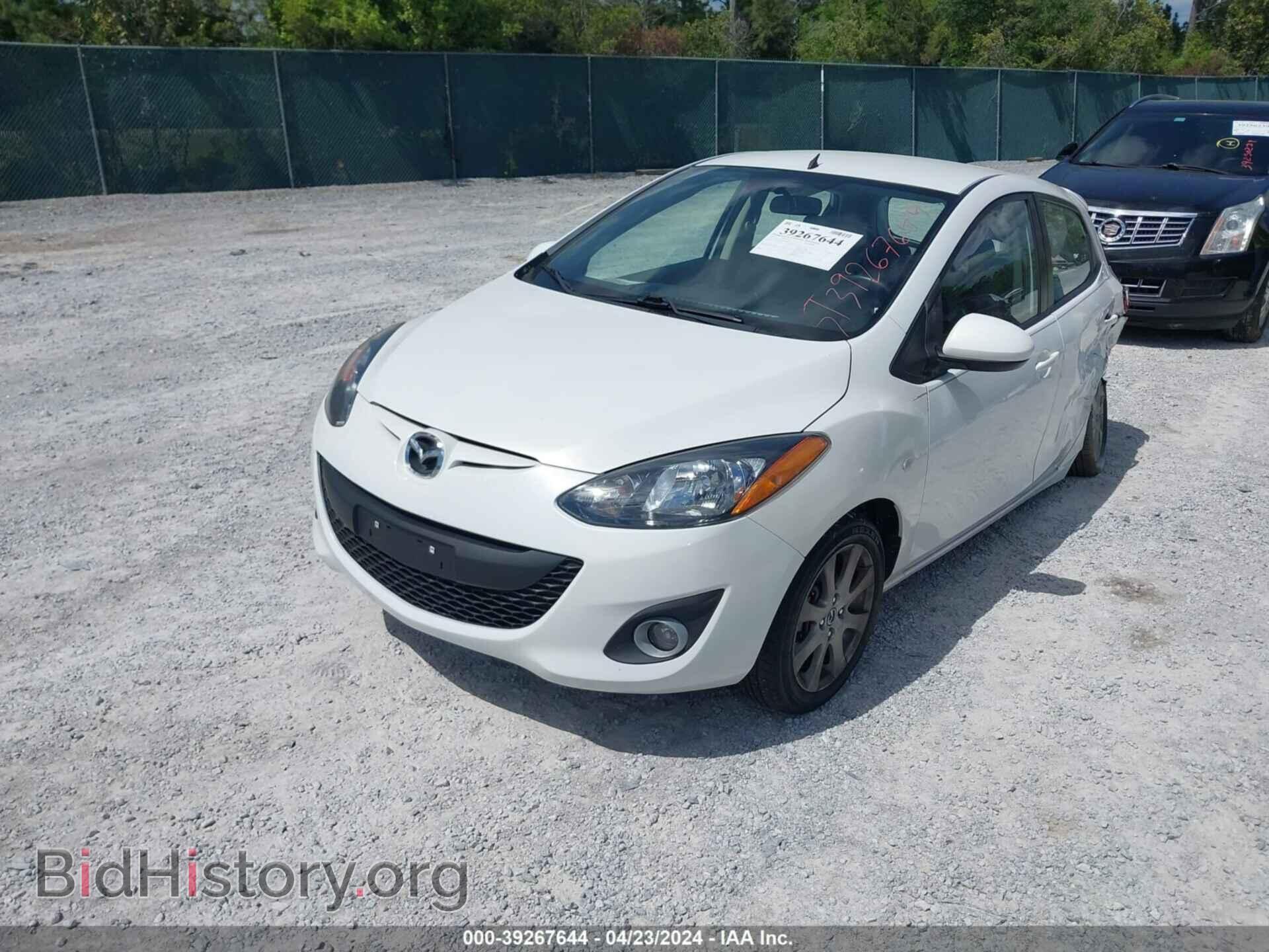 2013 MAZDA MAZDA2 - VIN: JM1DE1LY2D0158257 - Фото 2