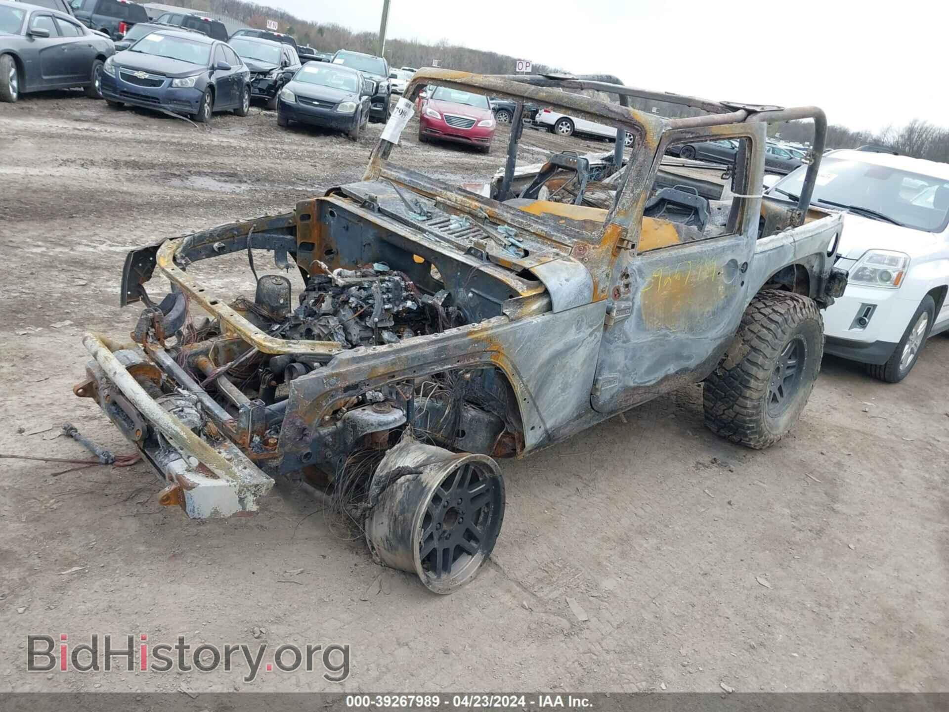 2008 JEEP WRANGLER - VIN: 1J4FA24108L597094 - Фото 2