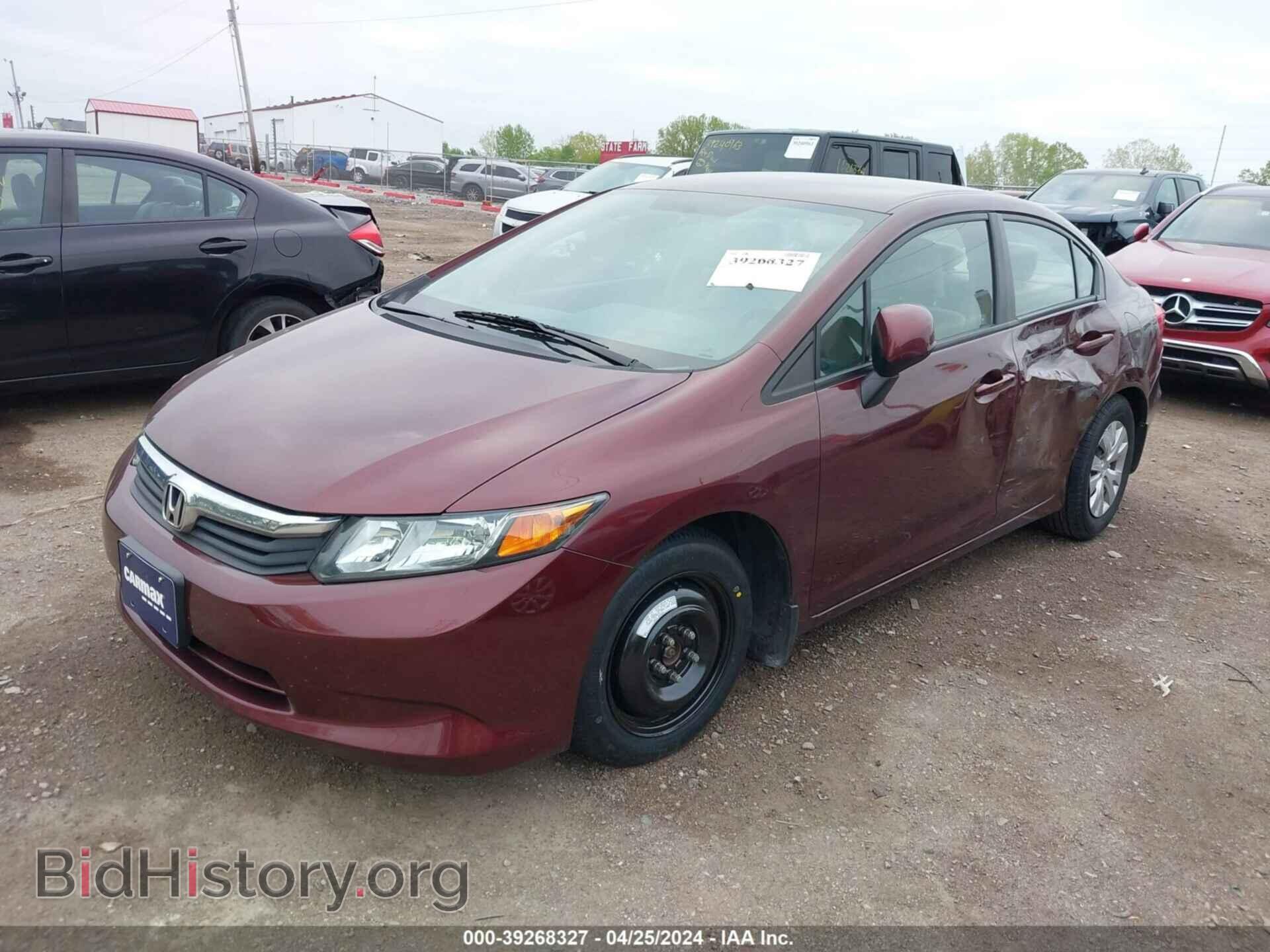 2012 HONDA CIVIC - VIN: 19XFB2F53CE089920 - Фото 2
