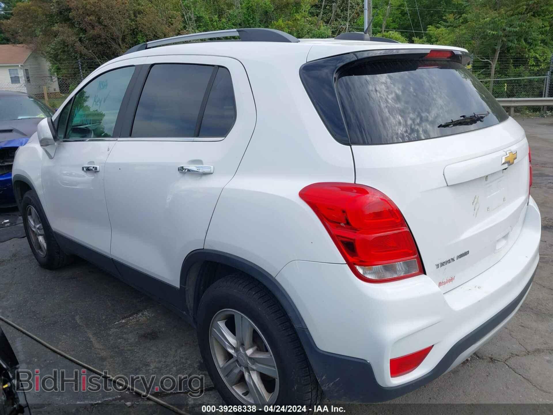 2017 CHEVROLET TRAX - VIN: 3GNCJPSB2HL269110 - Фото 3