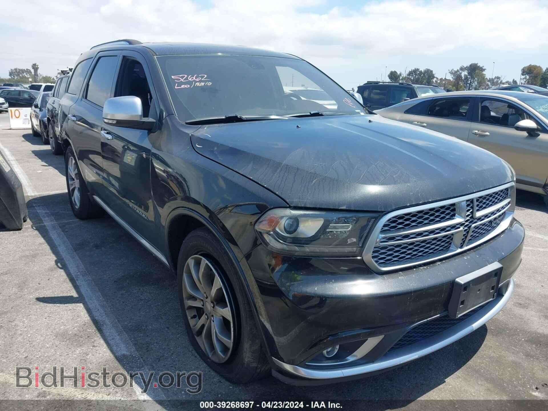 Photo 1C4RDHEG4GC481475 - DODGE DURANGO 2016